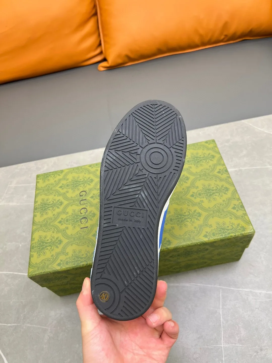 Gucci Mac80 Sneaker Blue - Image 8