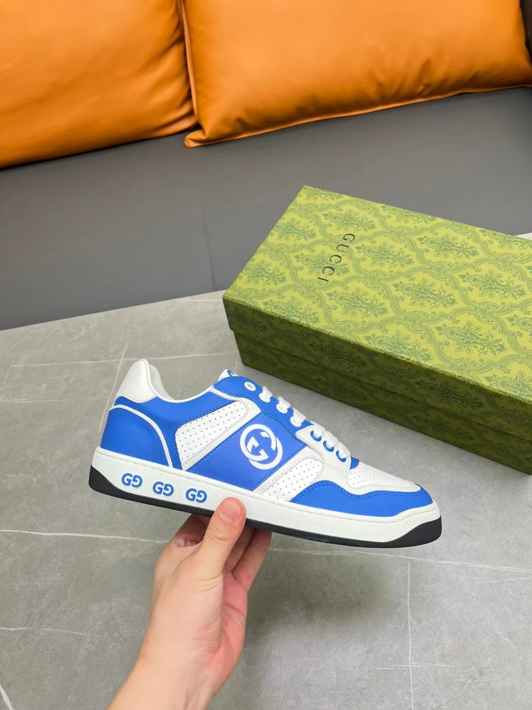 Gucci Mac80 Sneaker Blue - Image 9