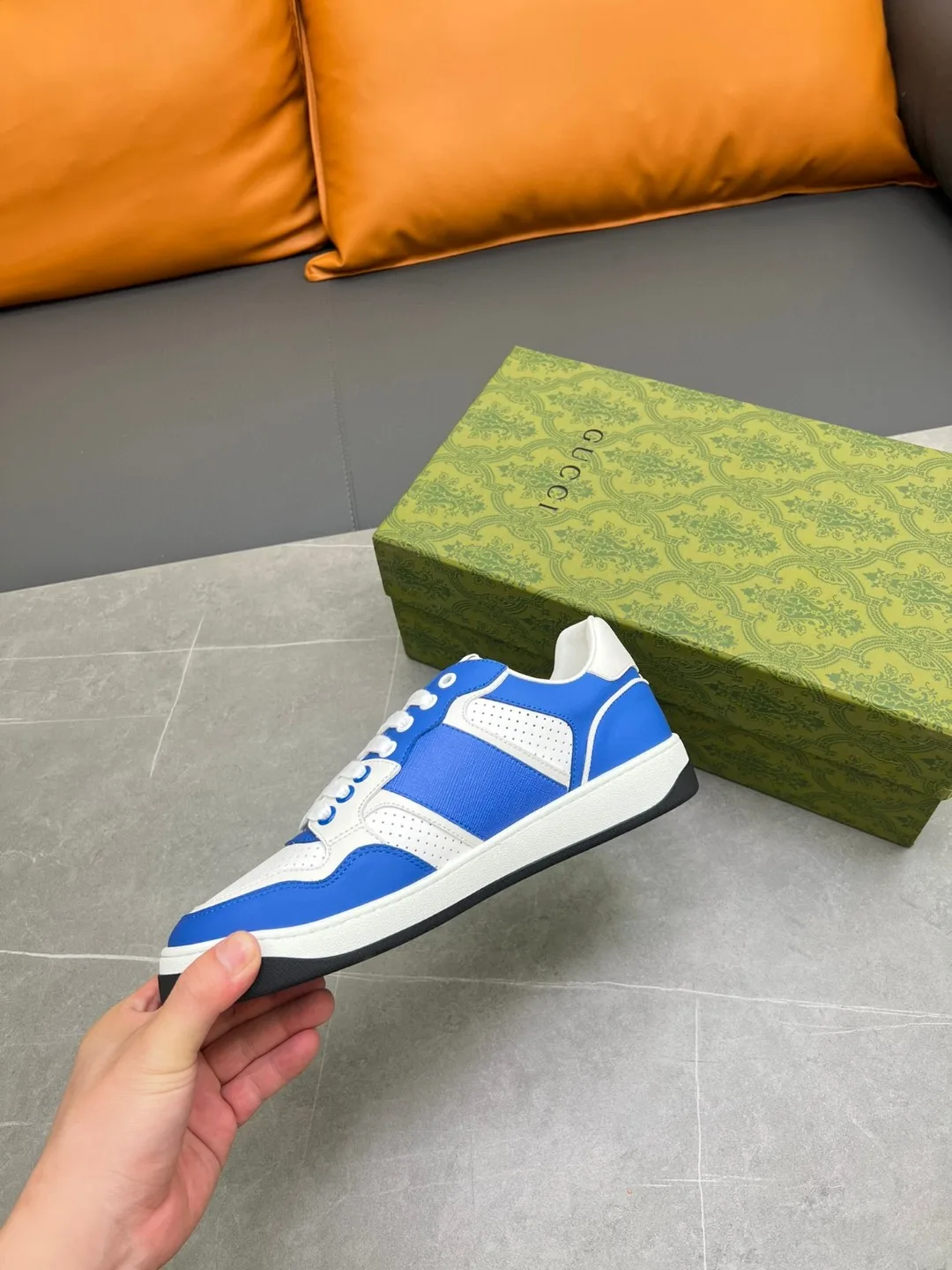 Gucci Mac80 Sneaker Blue - Image 10