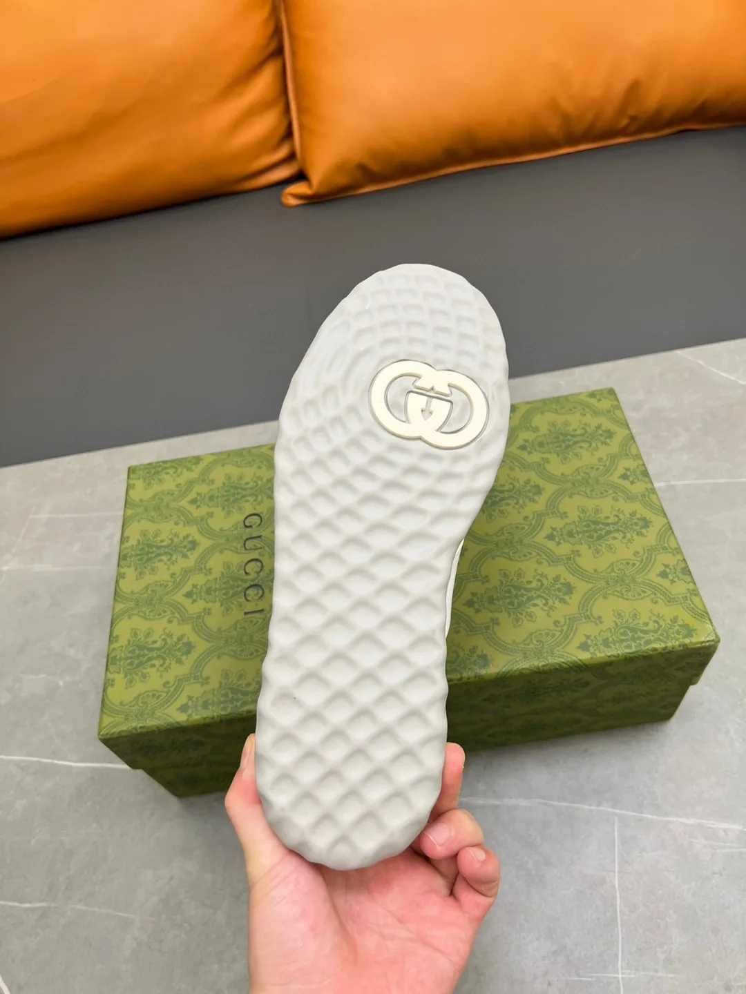 Gucci Mac80 Sneaker Gold - Image 7