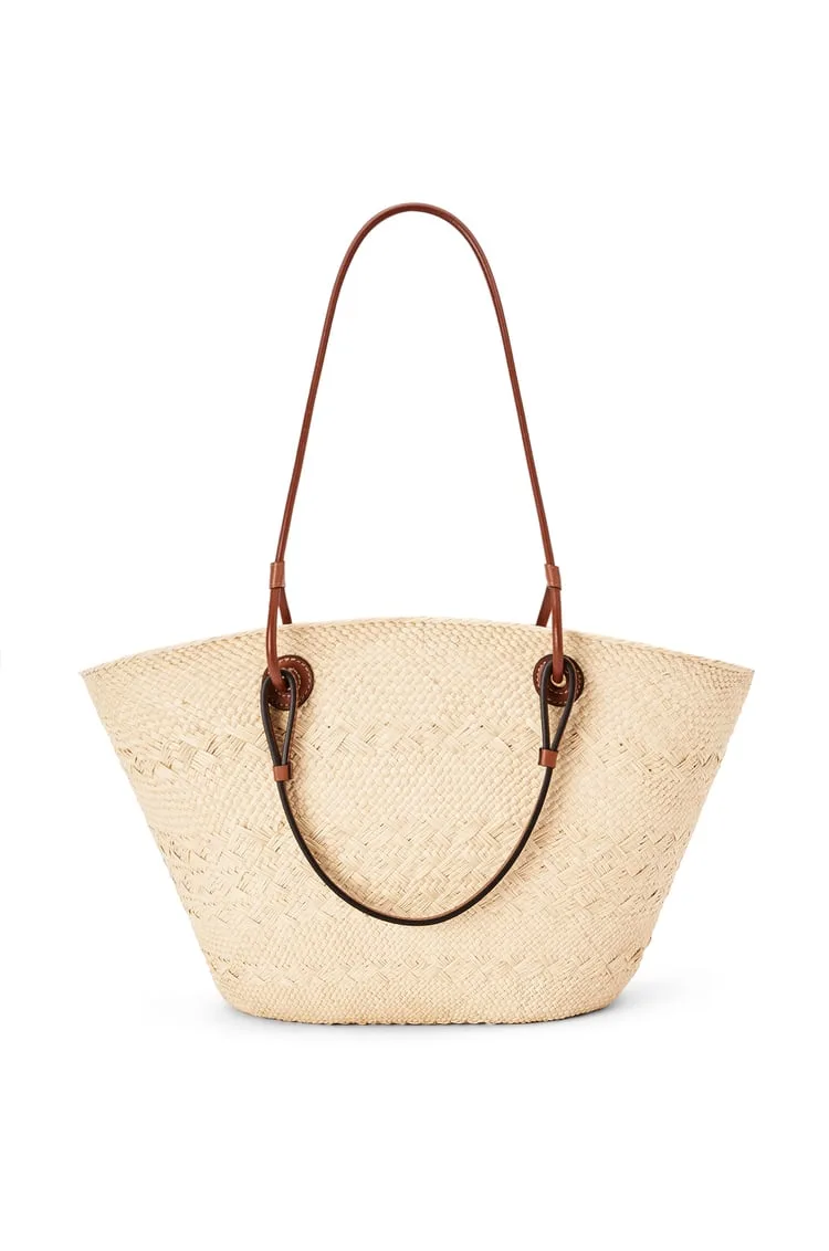 Loewe Medium Anagram Basket Bag Beige 18.1 Inches/ A223T43X02 - Image 4