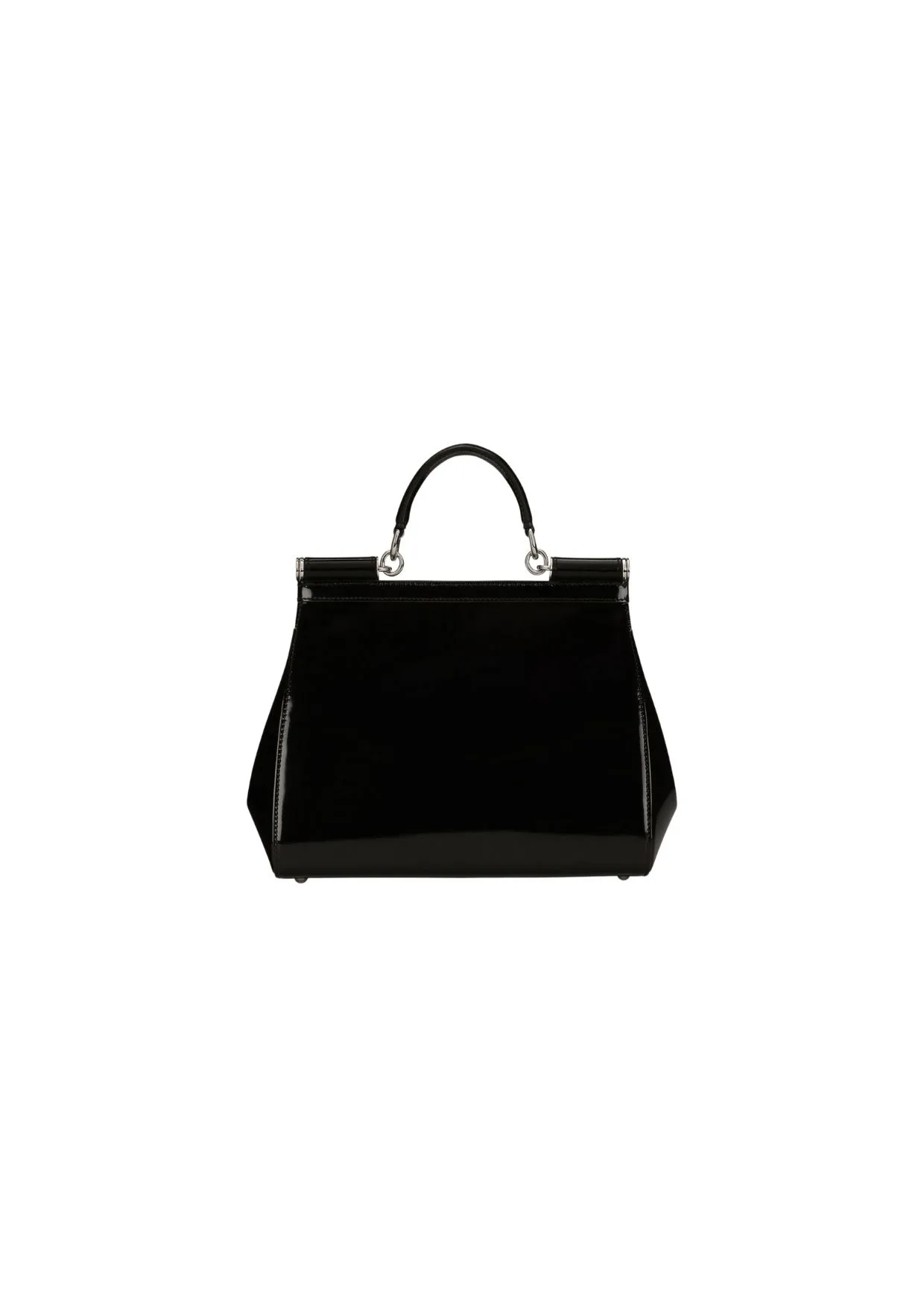 Medium Sicily Bag In Polished Black BB6002AI41380999 - Image 3