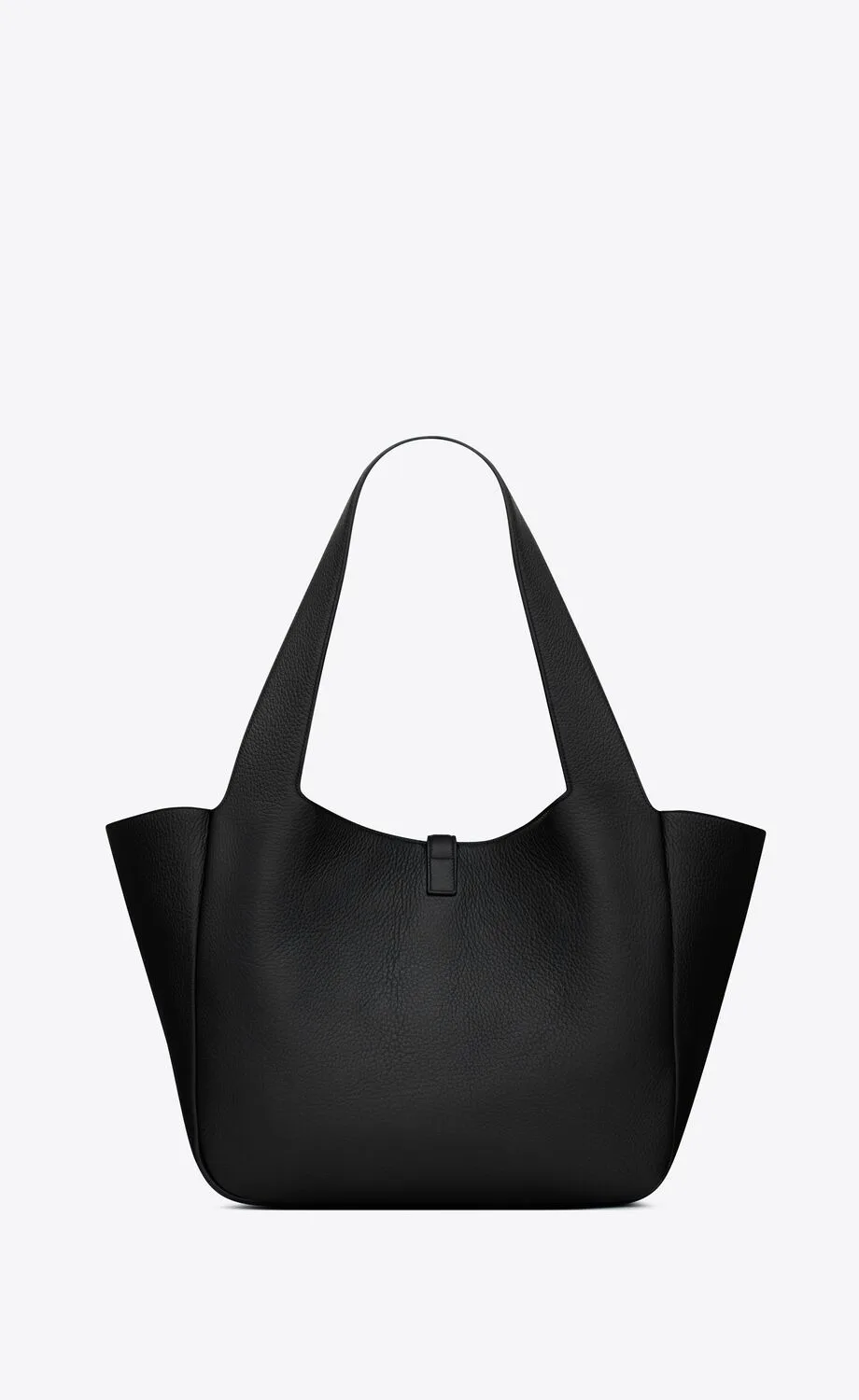 Saint Laurent Le 5 A 7 Bea In Grained Leather Black Bag - 19.7 Inches / - Image 4