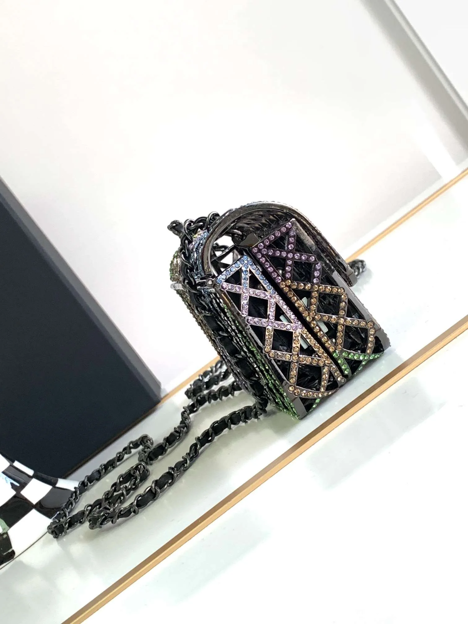 Chanel Mini Evening Bag Multicolor / - Image 6