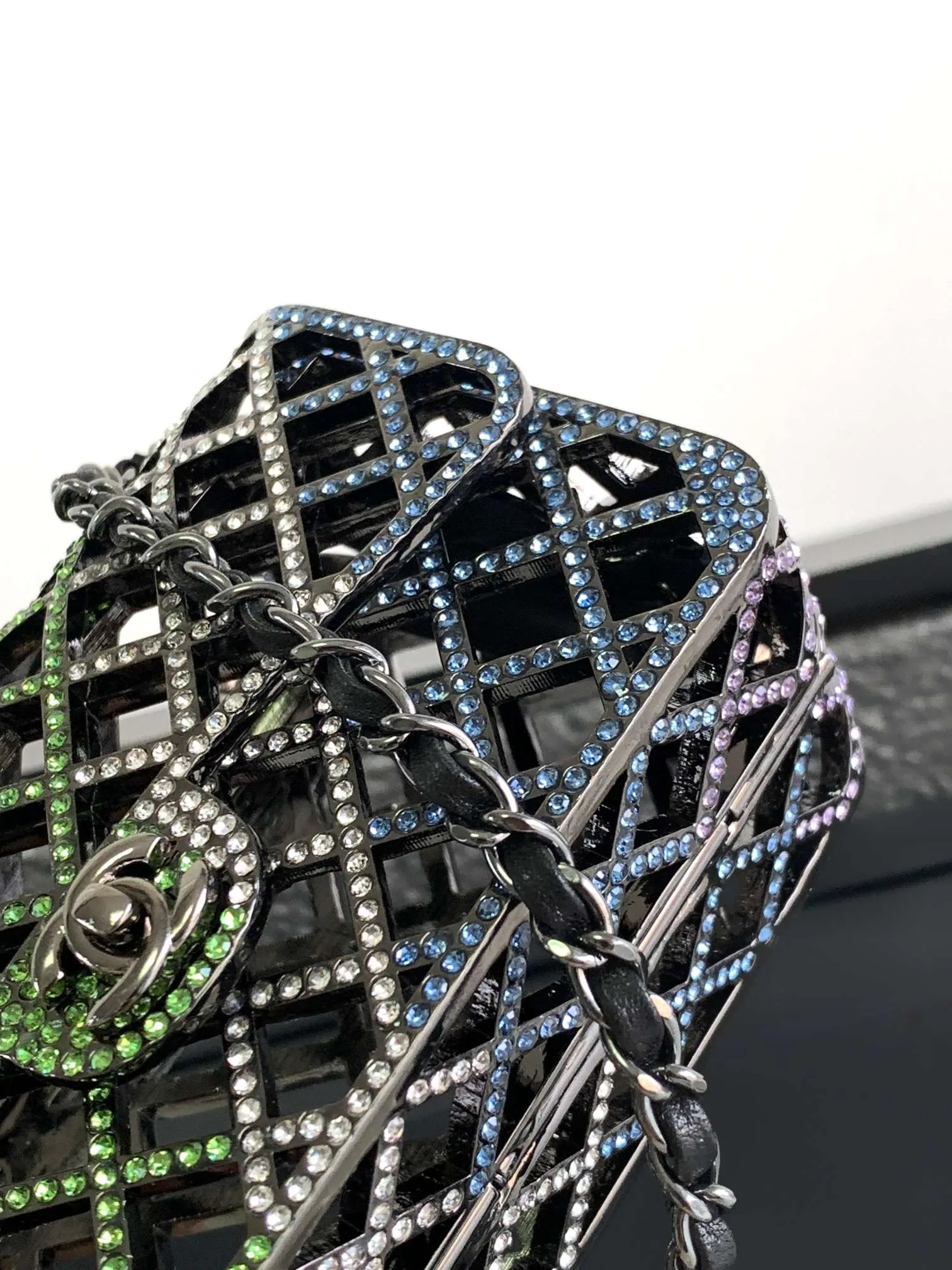Chanel Mini Evening Bag Multicolor / - Image 8
