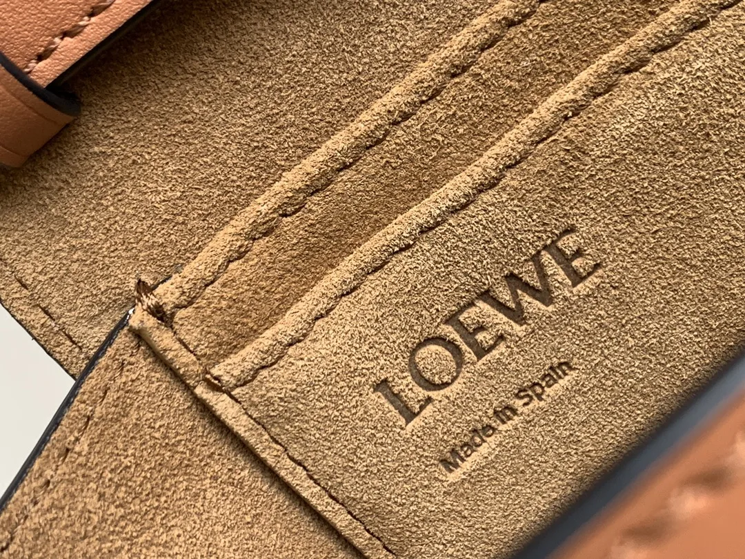 Loewe Gate Dual Mini Shoulder Bag / Brown Gold Hardware A650N46X13 - Image 11
