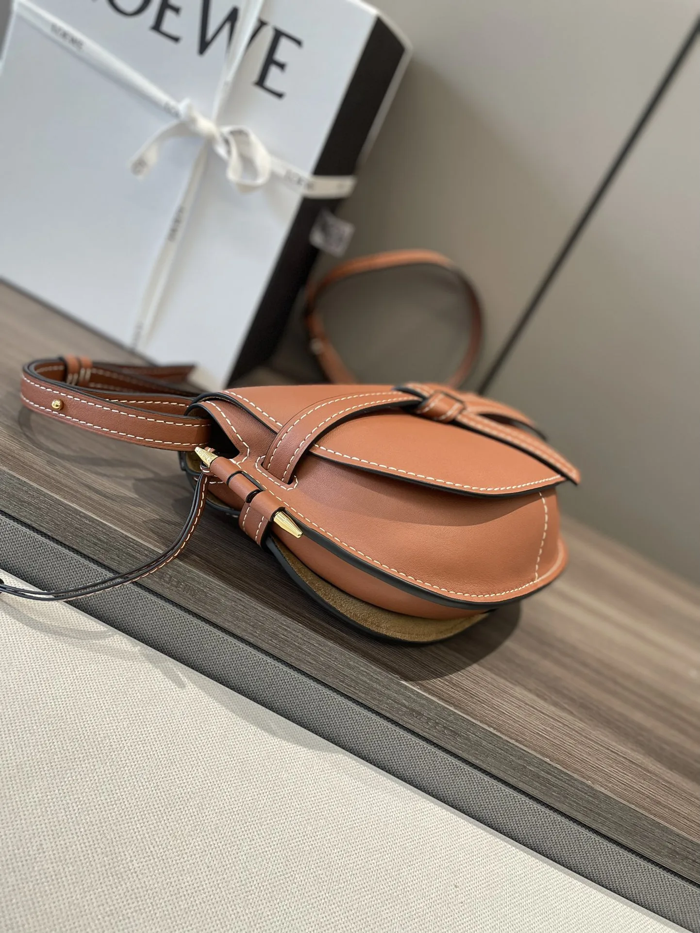 Mini Gate Dual Bag Brown / - Image 7