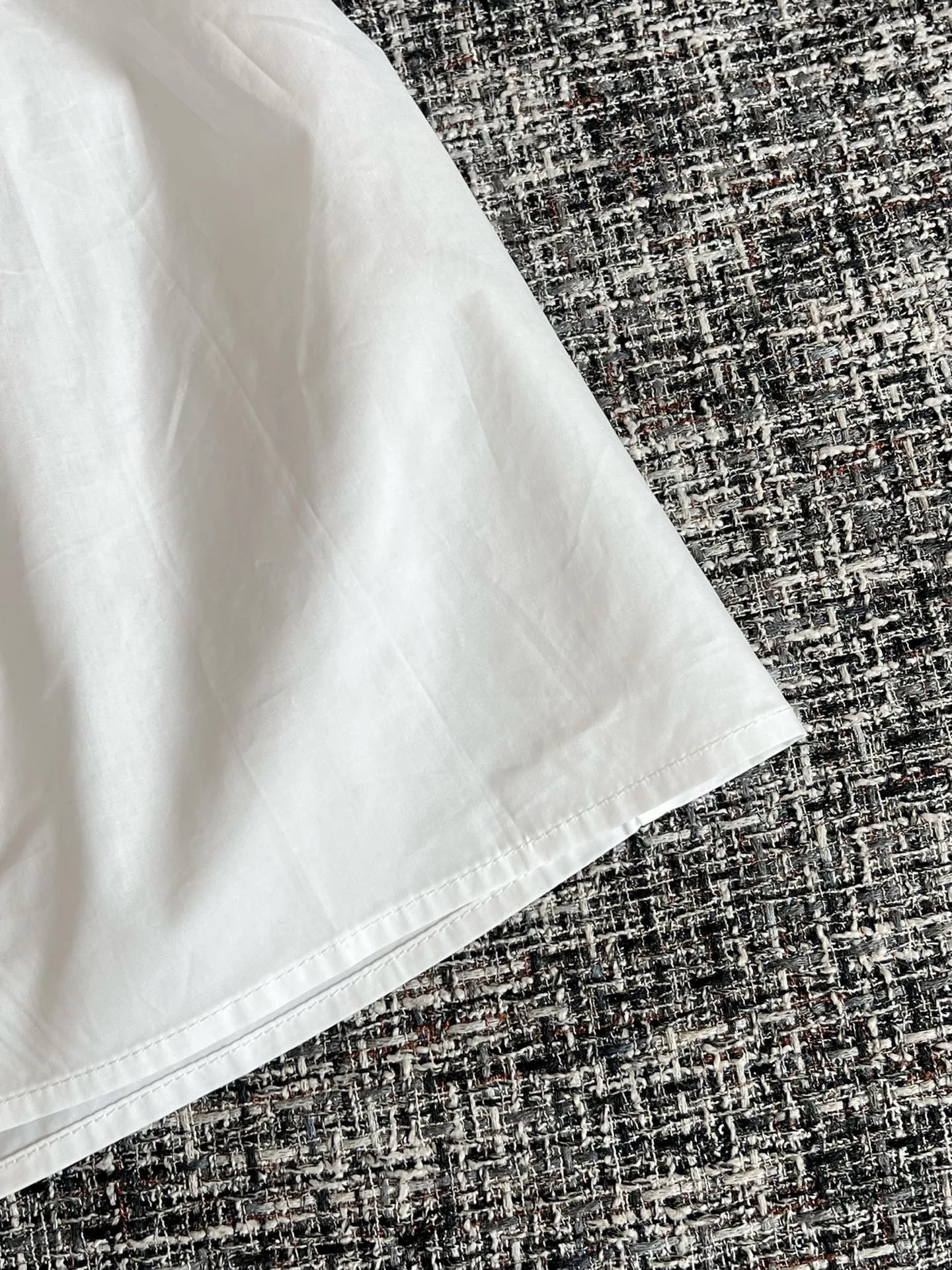 Miu Miu Technical Poplin Utility Mini Skirt White - Image 8