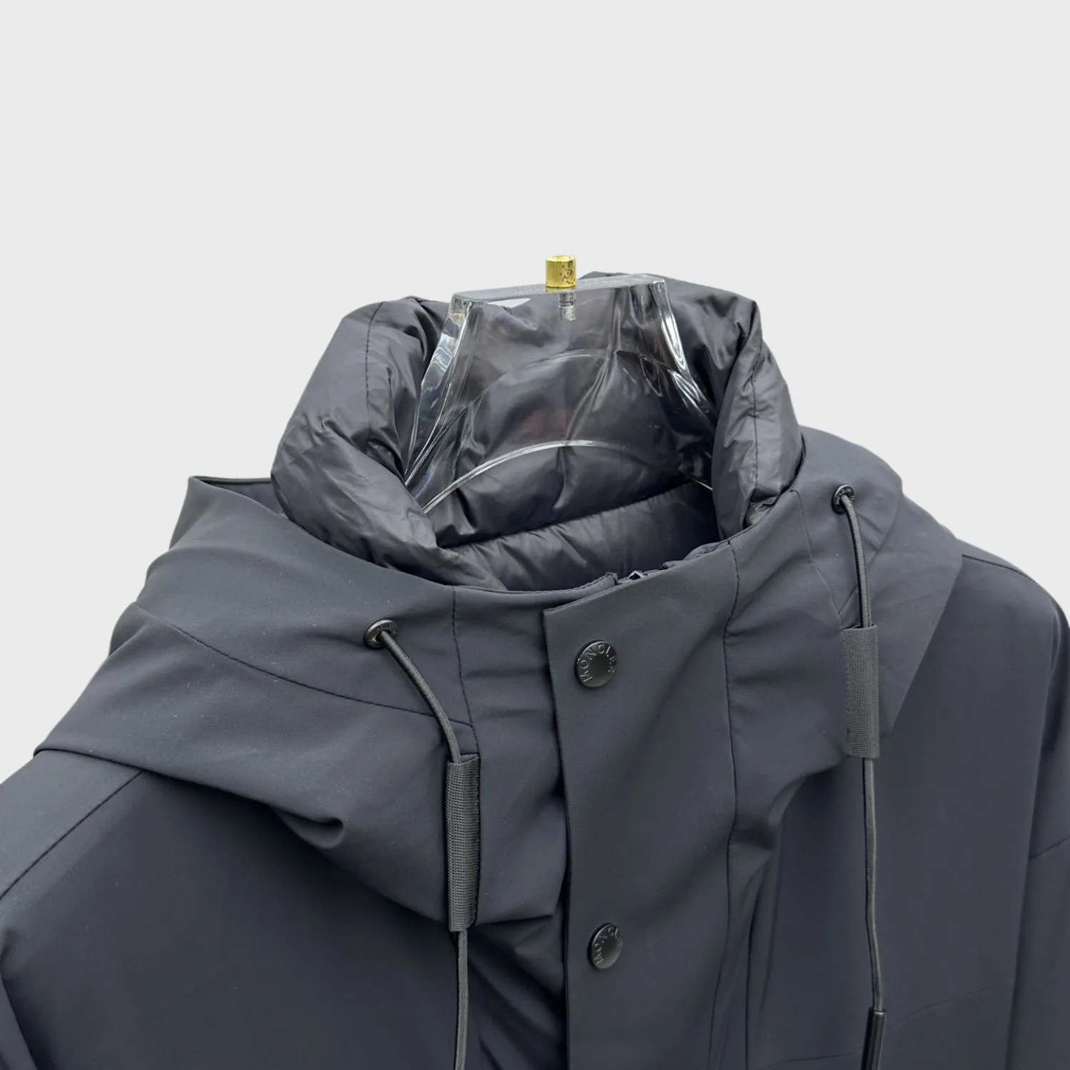 Moncler Technical Hooded Jacket Black - Image 5