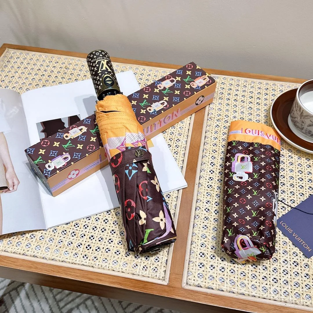 Louis Vuitton Monogram Printed Umbrella Brown - Image 7