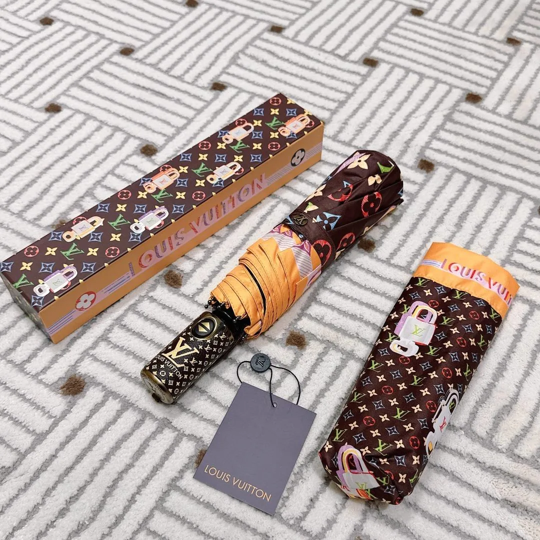 Louis Vuitton Monogram Printed Umbrella Brown - Image 6
