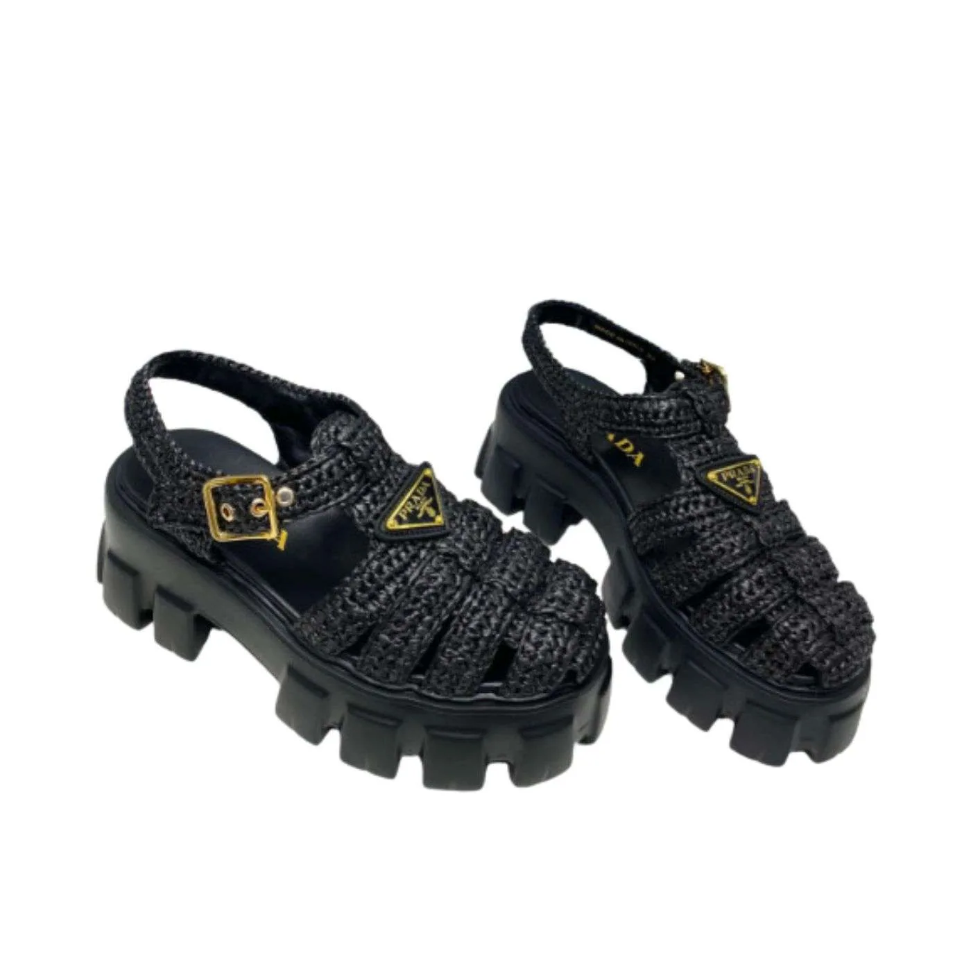 Prada Monolith Crochet