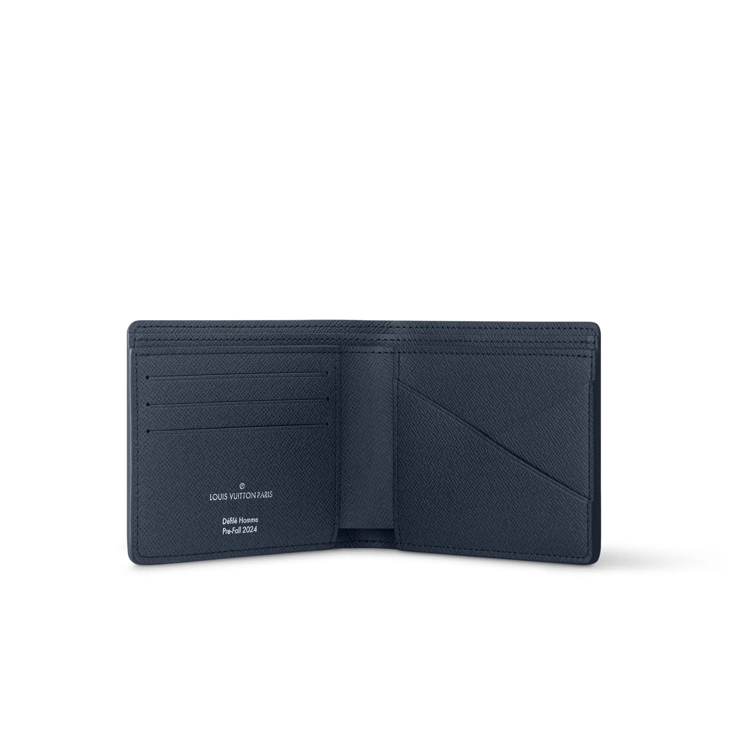 Alternative view of Louis Vuitton Multiple Wallet Blue 4.5 Inches/