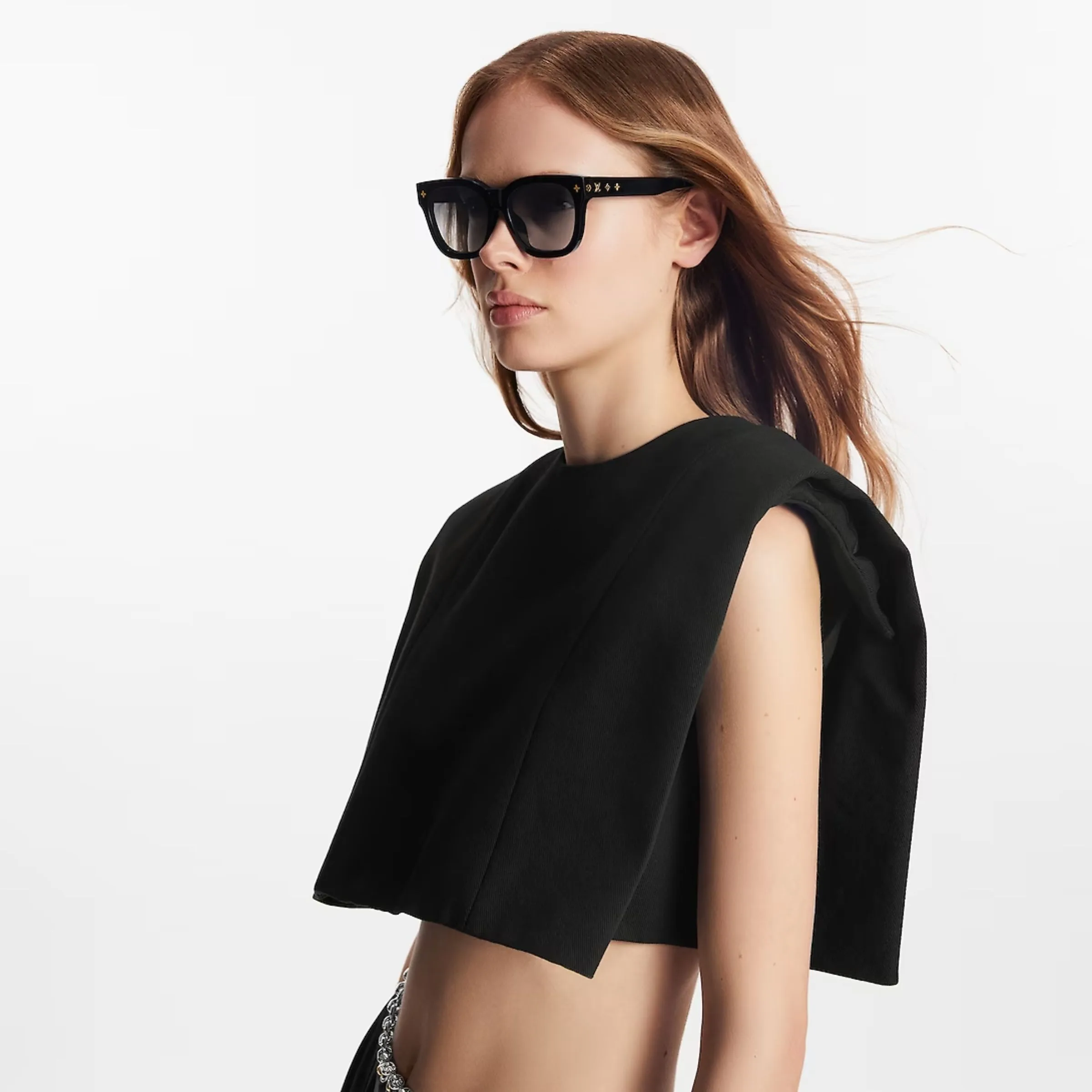 Alternative view of Louis Vuitton My Monogram Square Sunglasses Black