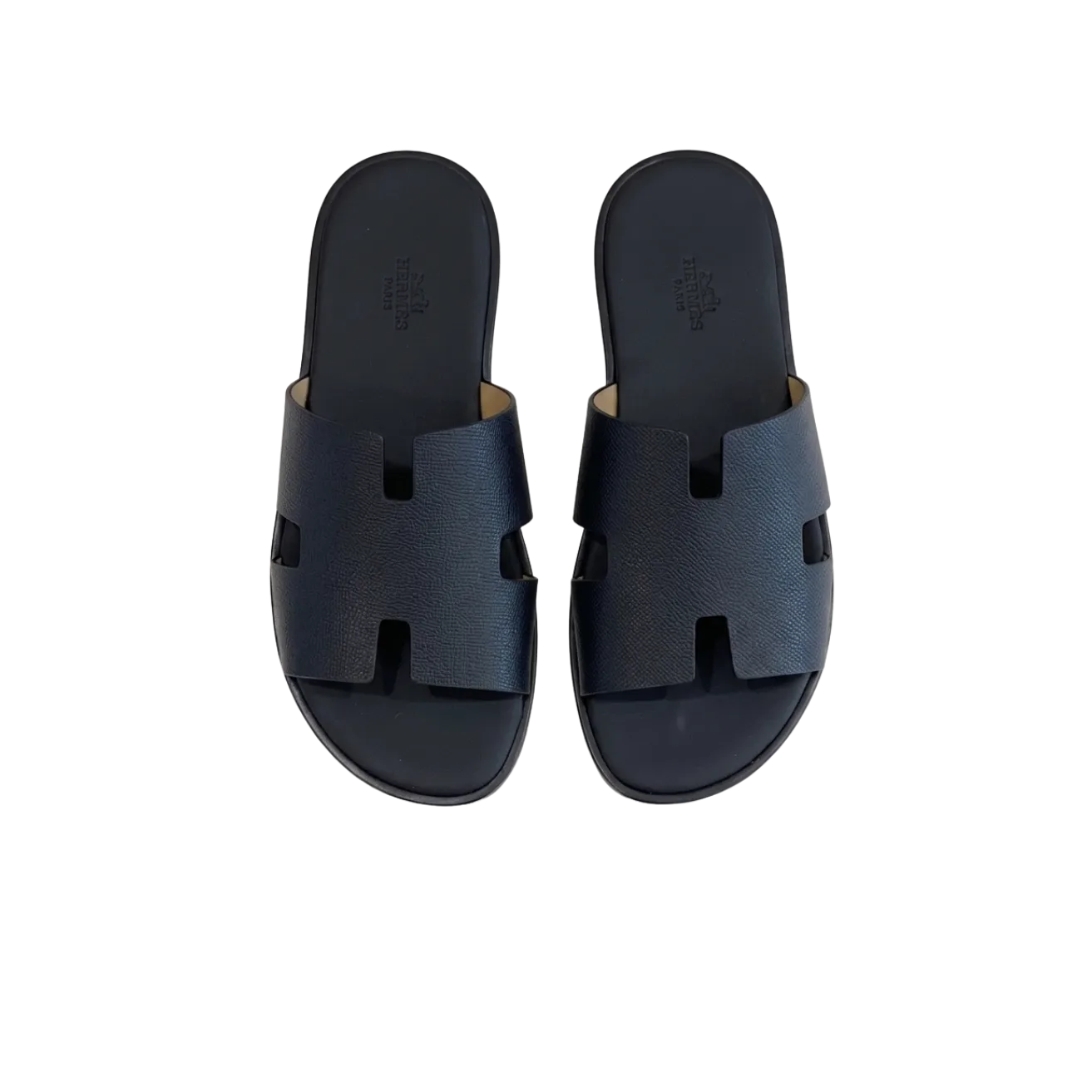 Hermes Izmir Sandals Black/ Orange