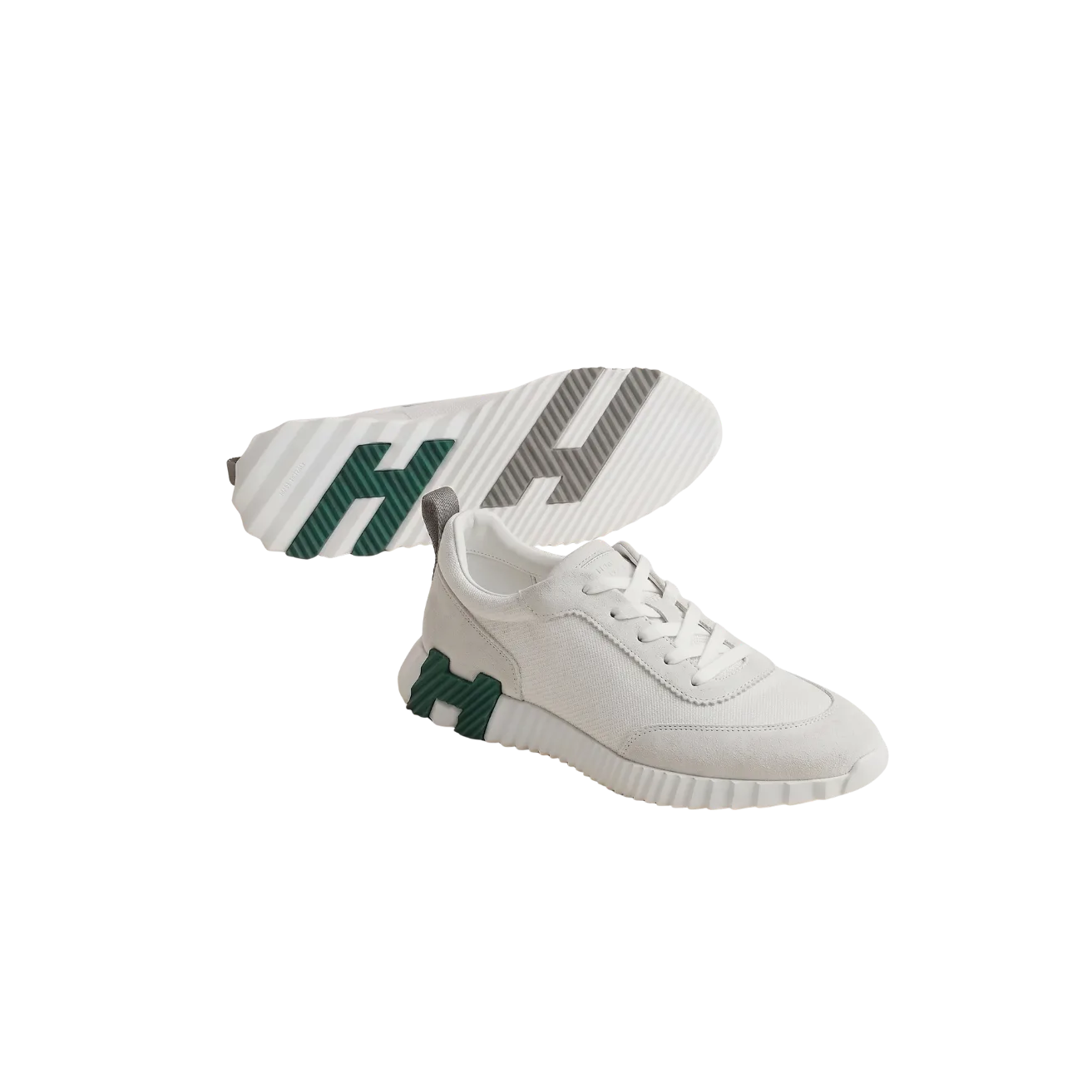 Hermes Bouncing Sneakers White