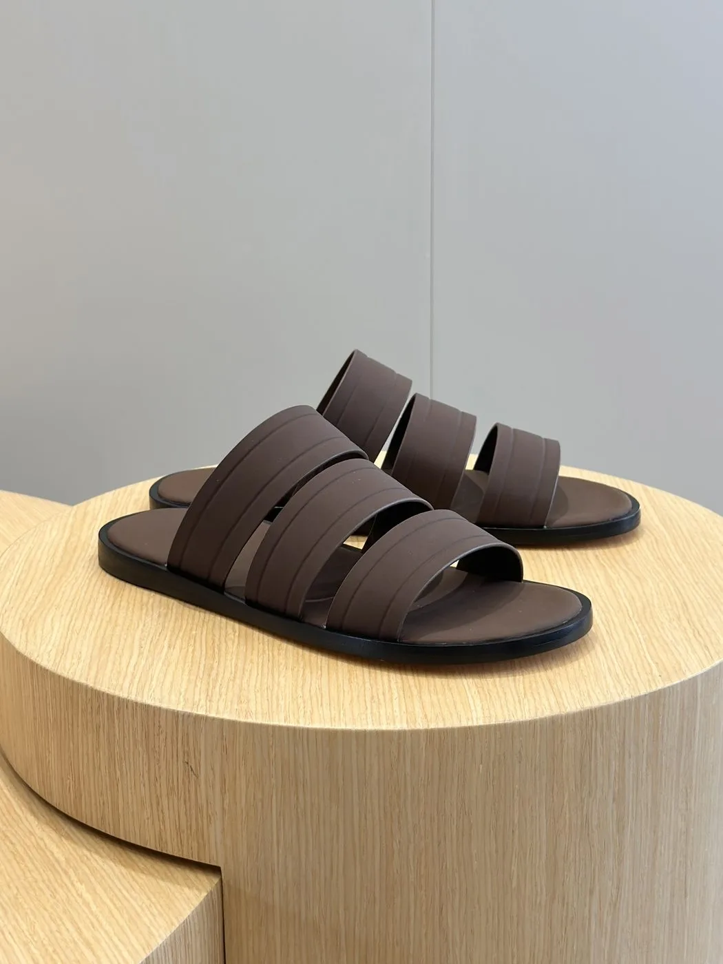 Loro Piana Naha Sandal Dark Brown - Image 5