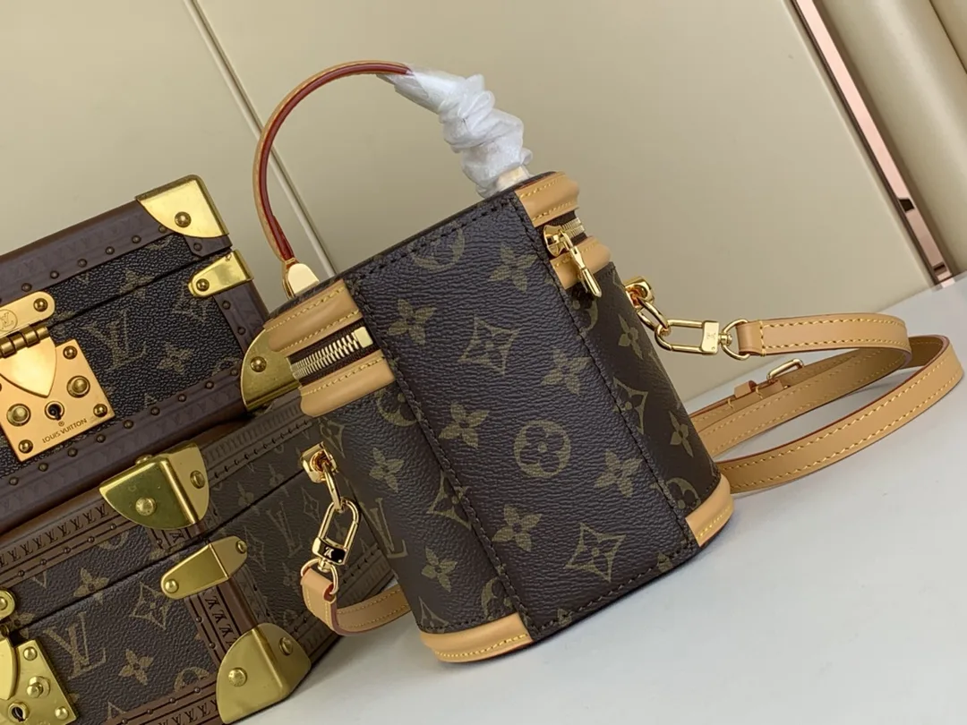 Alternative view of Louis Vuitton Nano Cannes Handbags Brown /