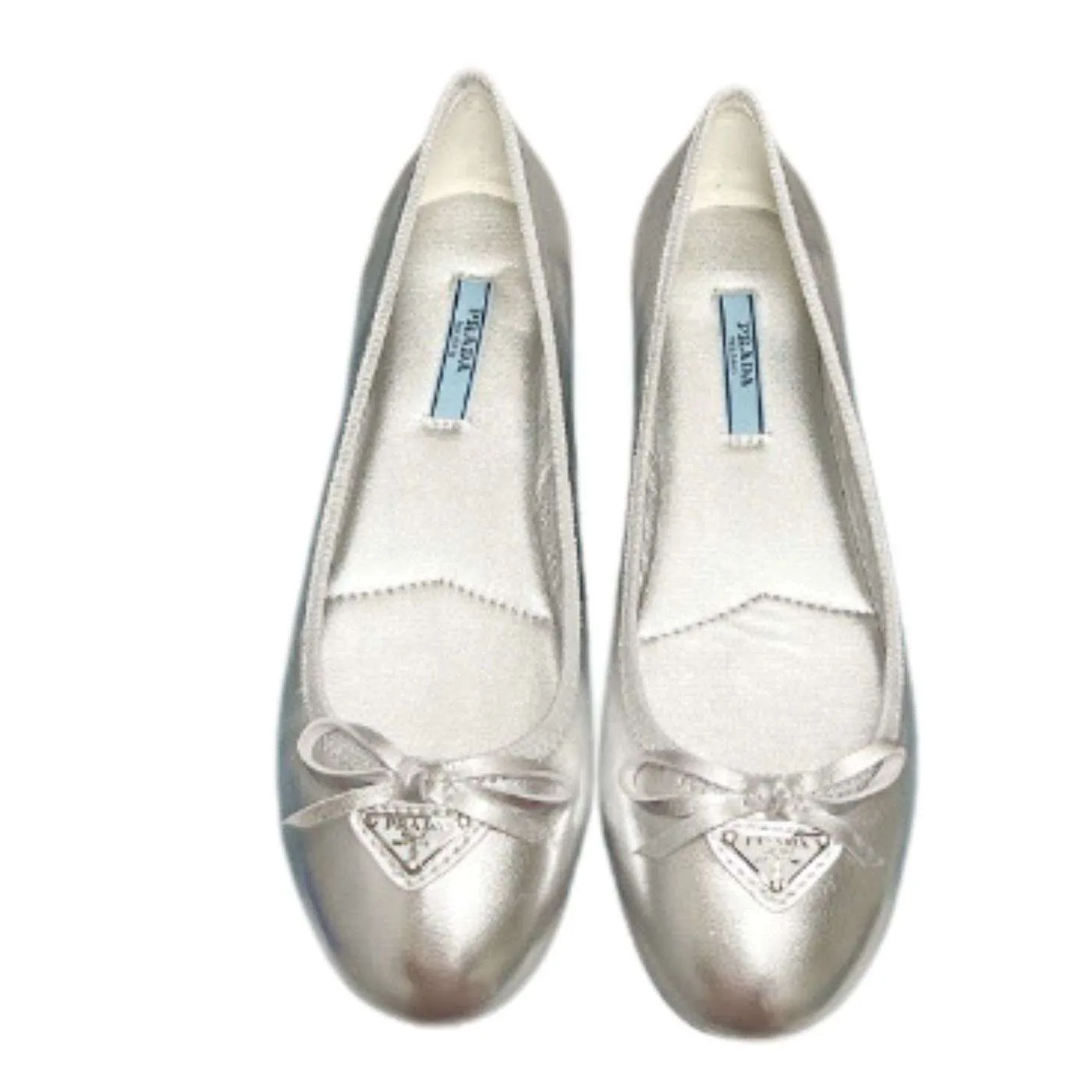Prada Nappa Ballerinas