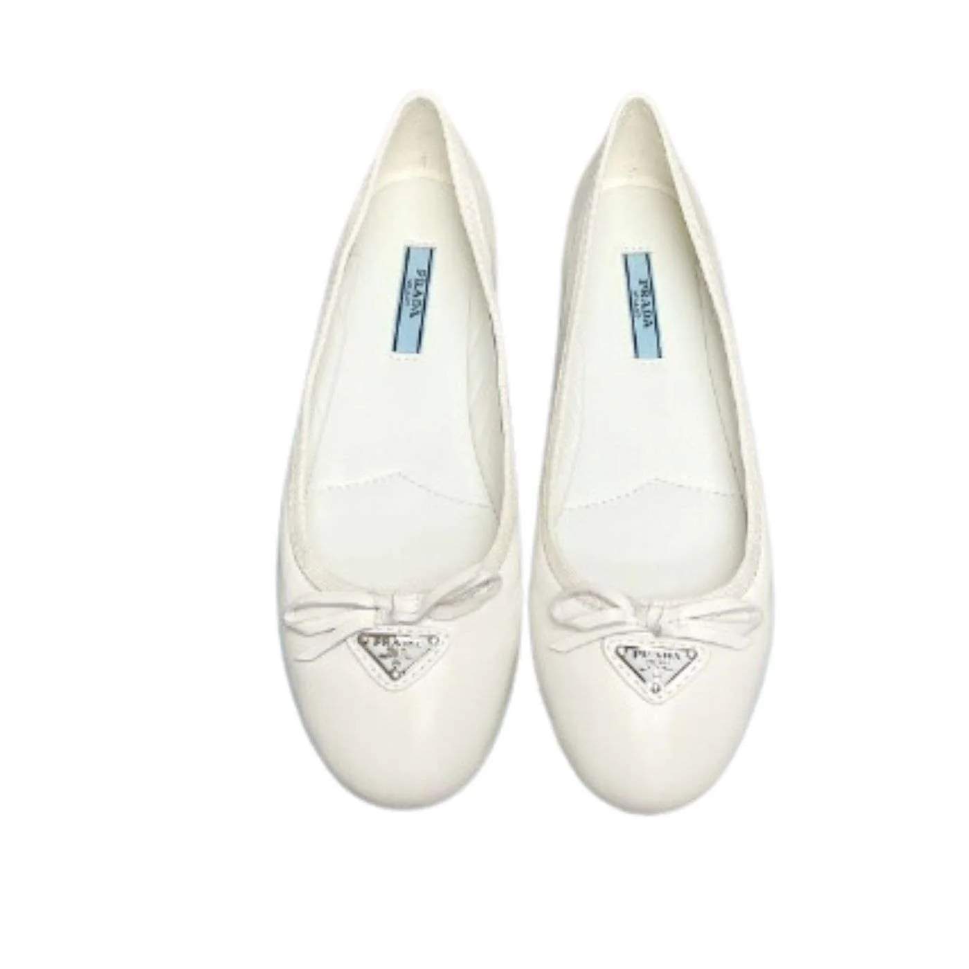 Prada Nappa Ballerinas