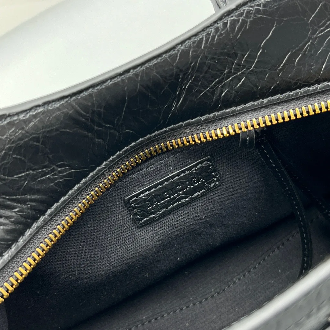 Balenciaga Neo Cagole XS Handbag Black / - Image 4