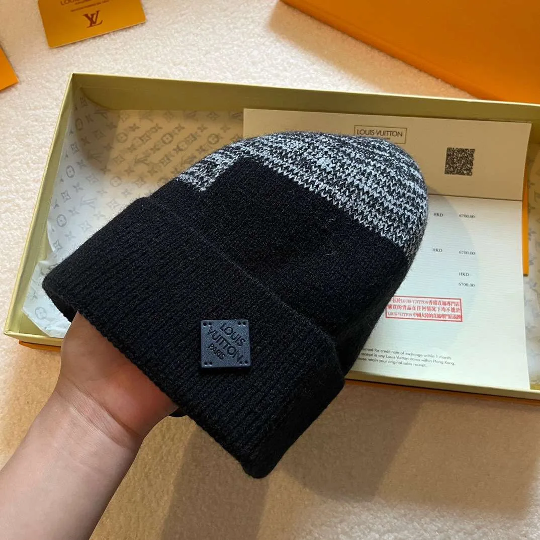 Louis Vuitton Neo Petit Damier Beanie Black - Image 2