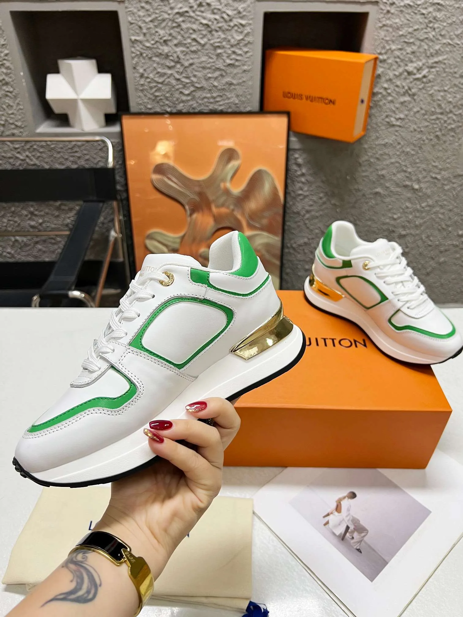 Louis Vuitton Neo Run Away Sneaker White - Image 4