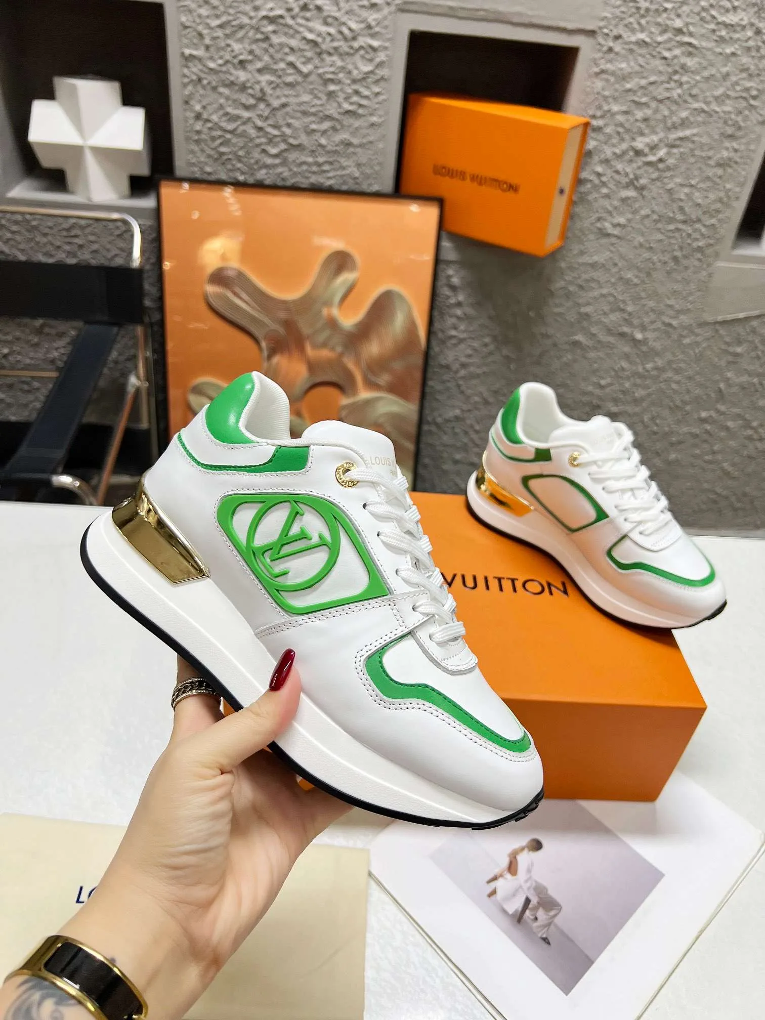 Louis Vuitton Neo Run Away Sneaker White - Image 7
