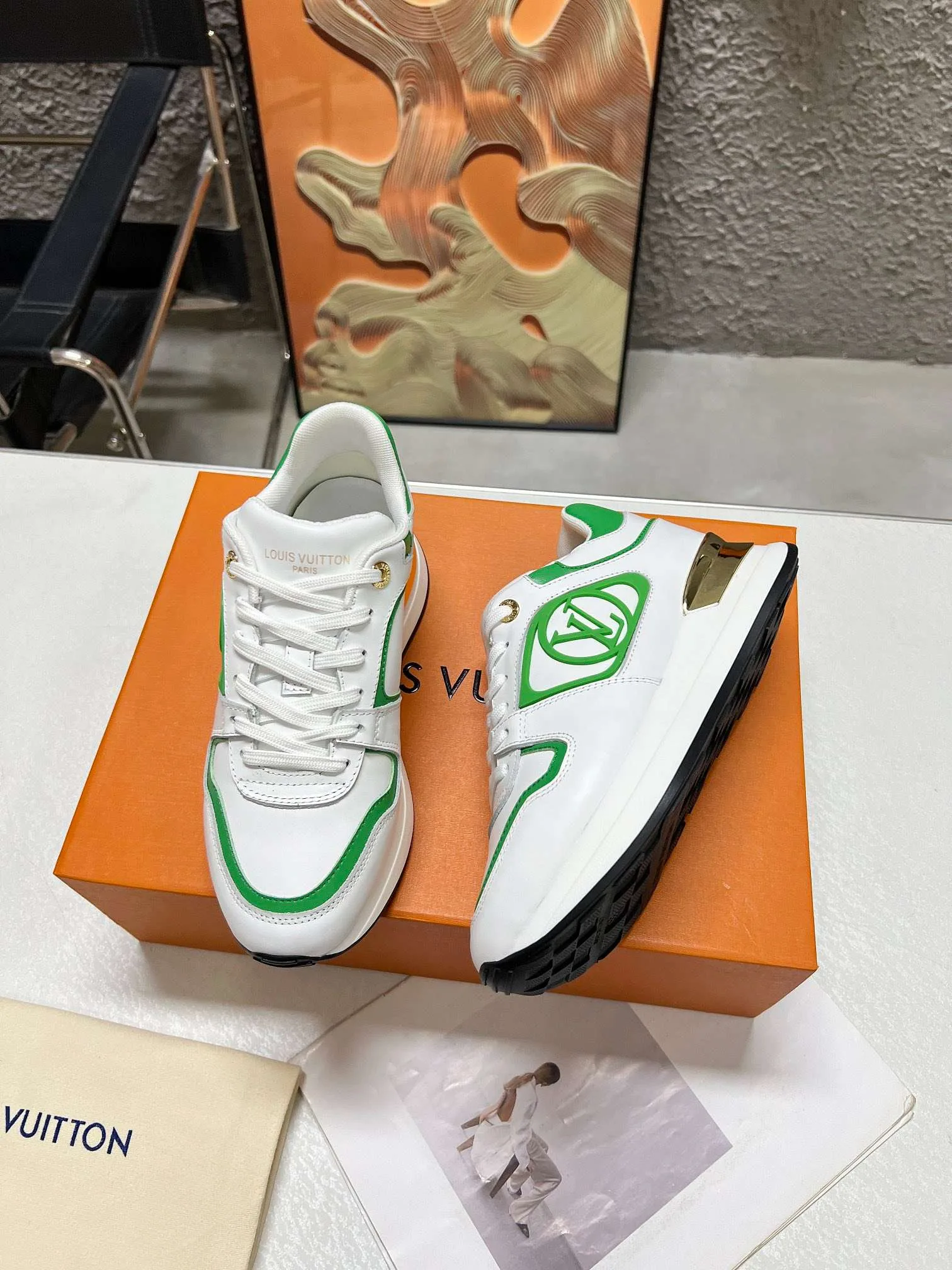 Louis Vuitton Neo Run Away Sneaker White - Image 9