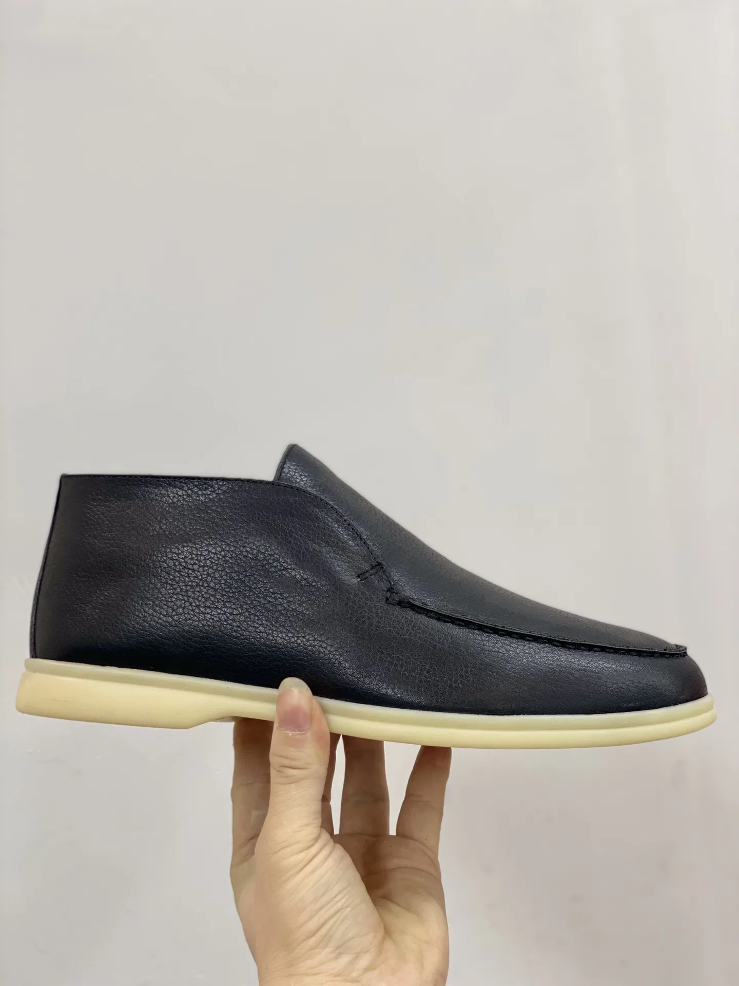 Loro Piana Open Walk Ankle Boots Black - Image 5