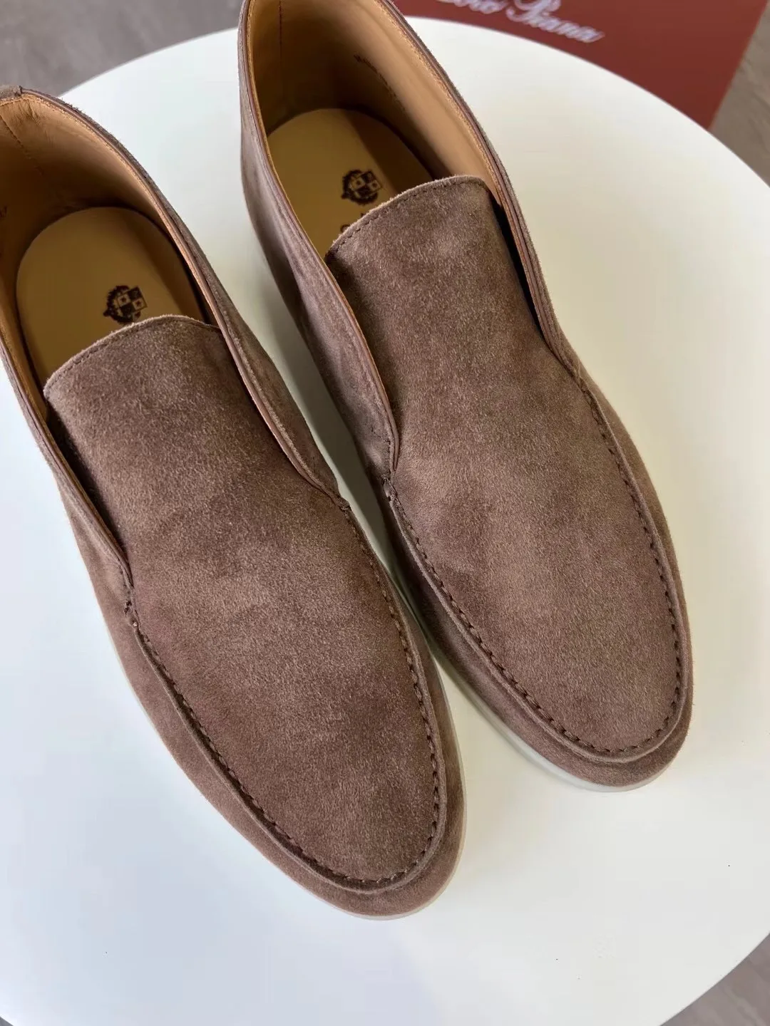 Alternative view of Loro Piana Open Walk Chukka Boots Grey