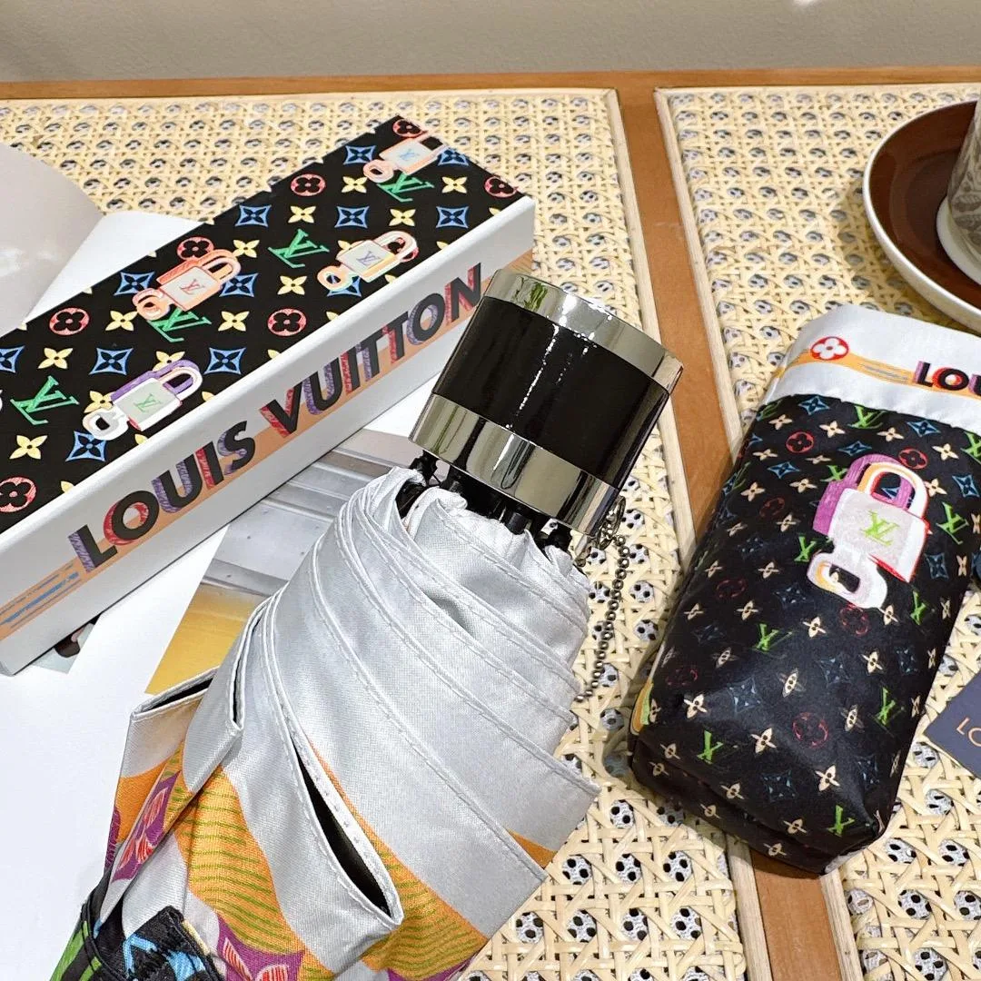 Alternative view of Louis Vuitton Opening Folding Monogram Umbrella Black