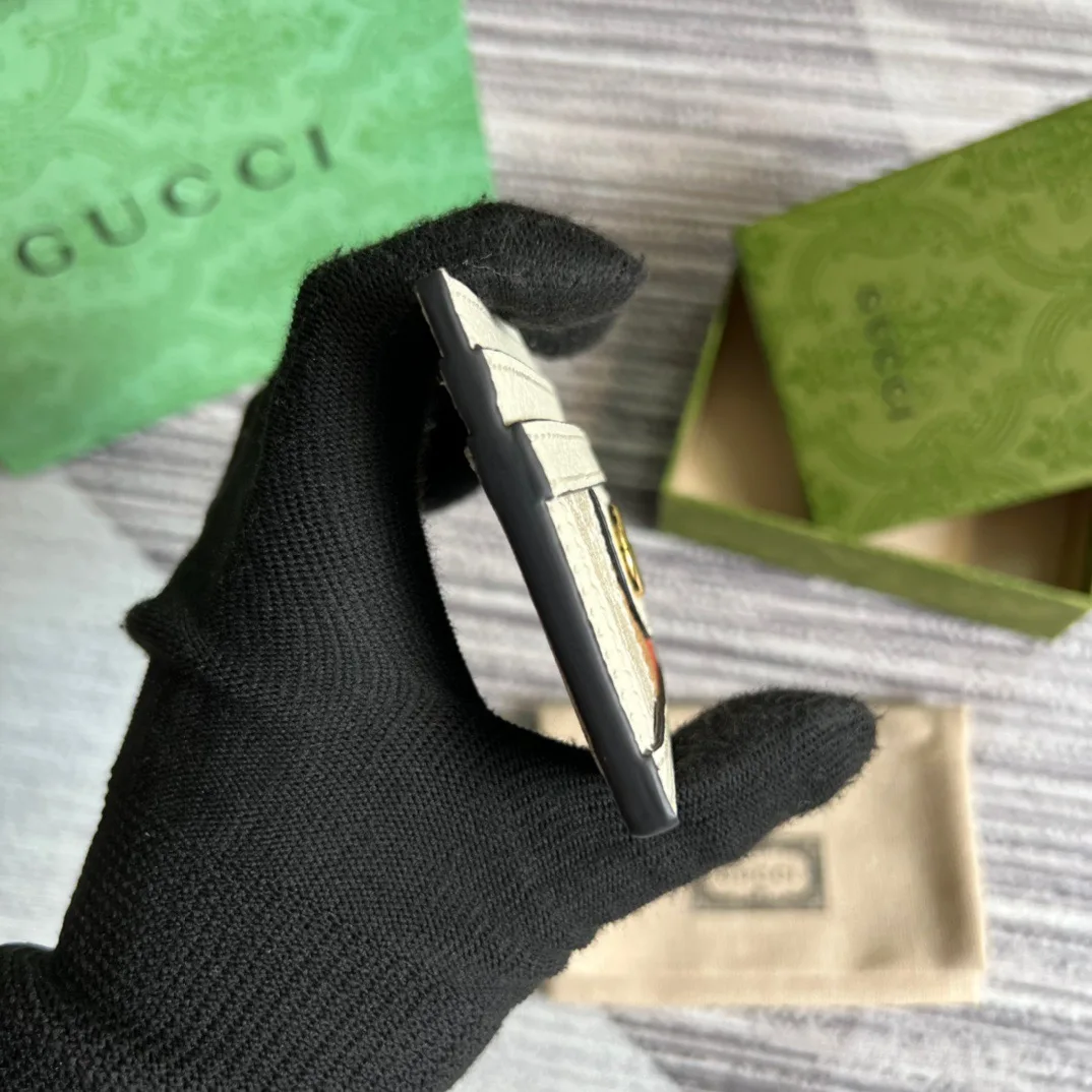 Gucci Ophidia GG card case White / - Image 3