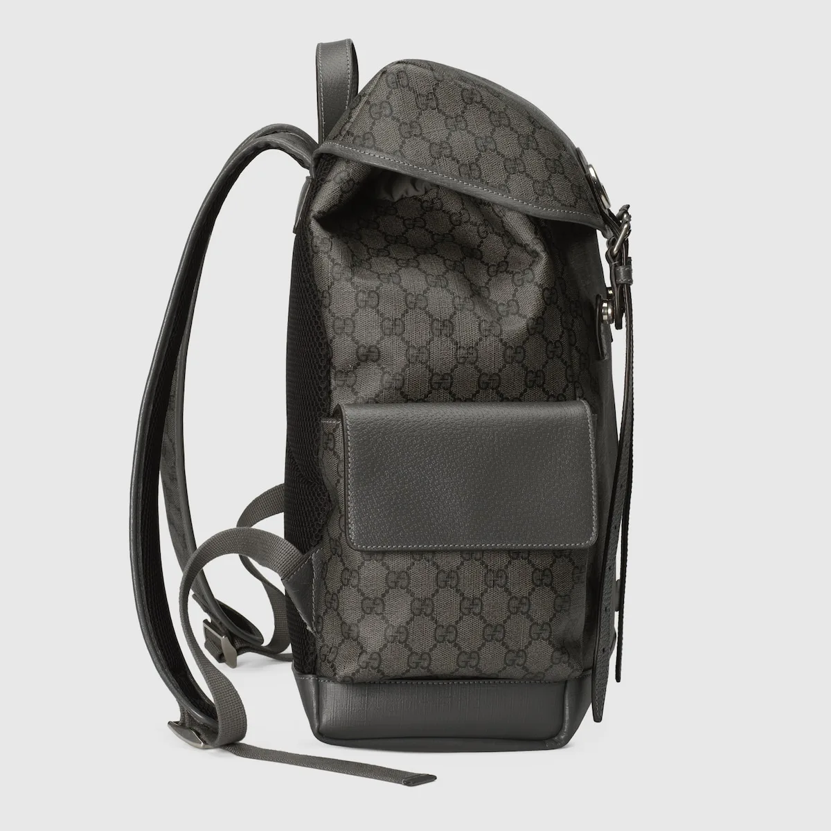 Gucci Ophidia Medium Backpack / Grey Palladium Hardware - Image 5