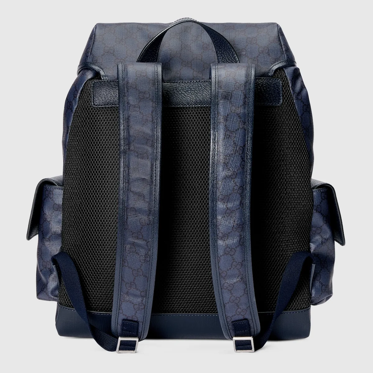 Gucci Ophidia Medium Backpack / Blue Palladium Hardware - Image 4