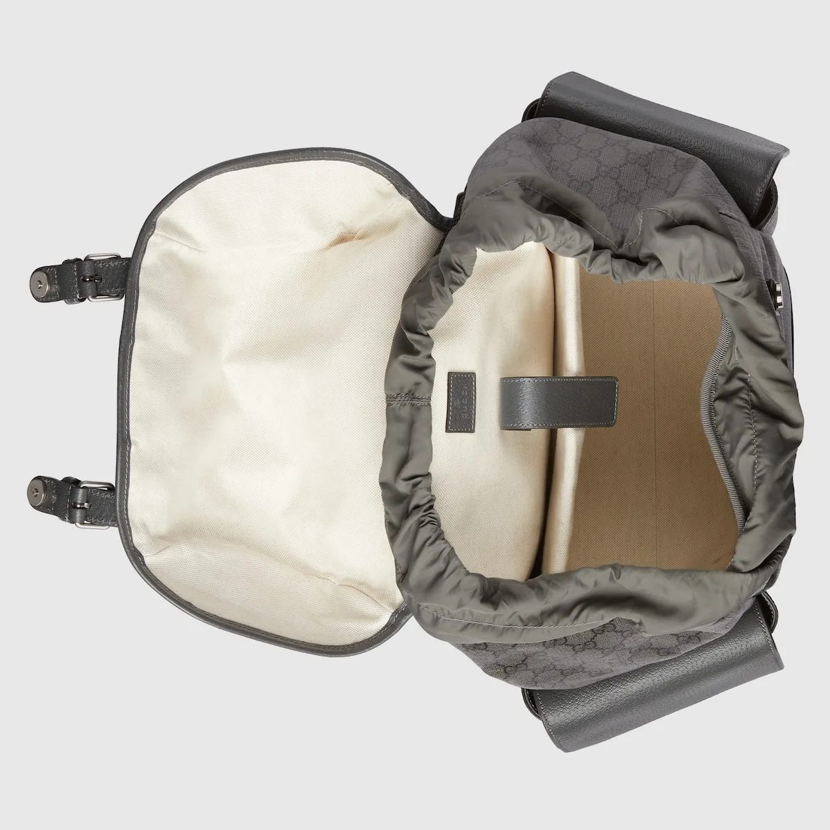 Gucci Ophidia Medium Backpack / Grey Palladium Hardware - Image 7