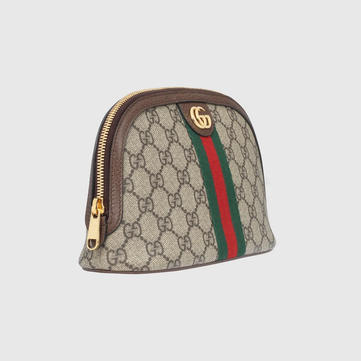 Alternative view of Gucci Ophidia Cosmetic Case Large Clutch & Pouch / Beige Gold Hardware