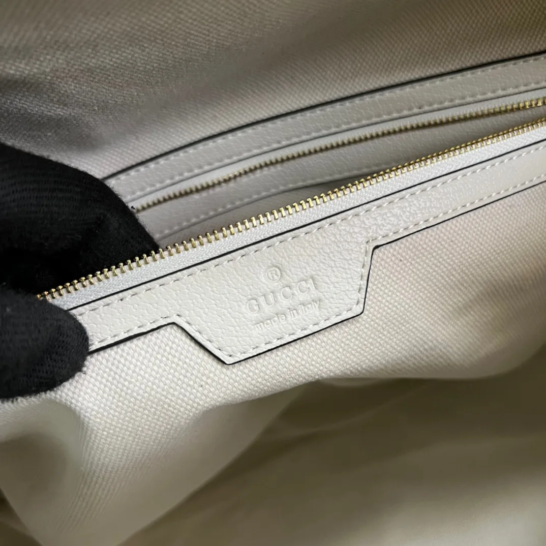 Gucci Ophidia Medium Duffle Bag Beige / - Image 4