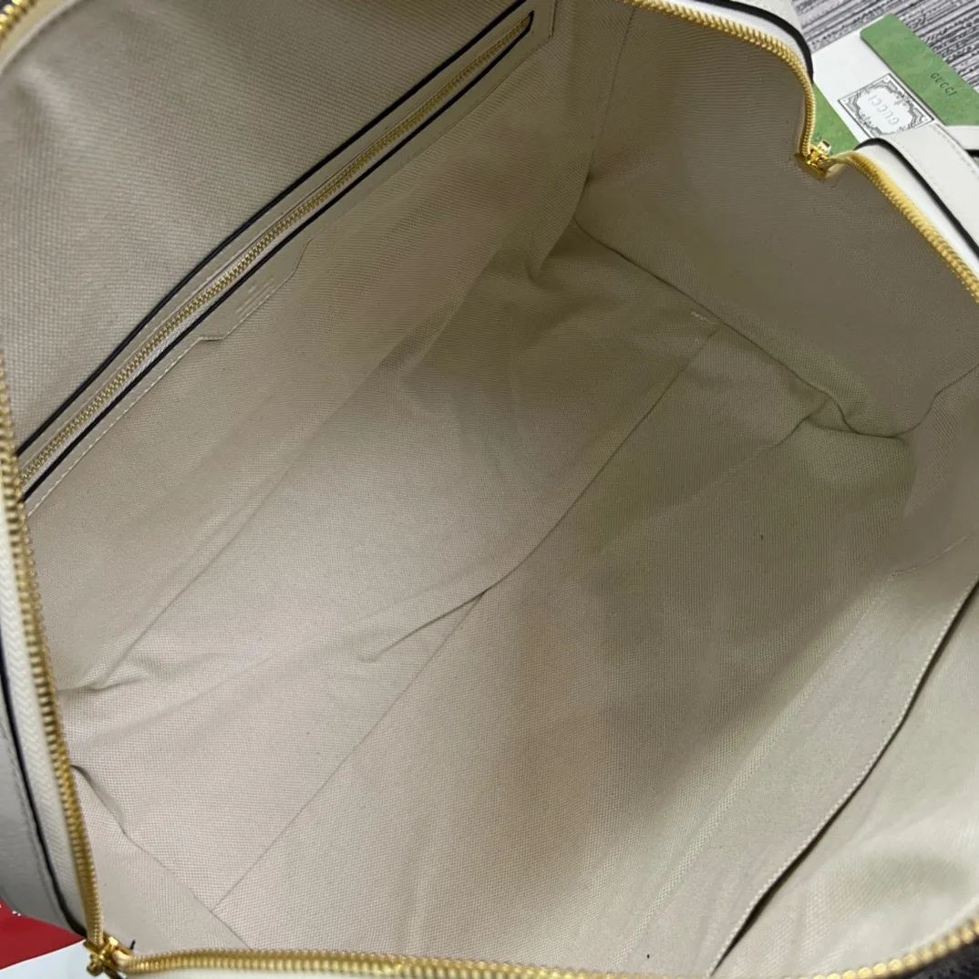 Gucci Ophidia Medium Duffle Bag Beige / - Image 3