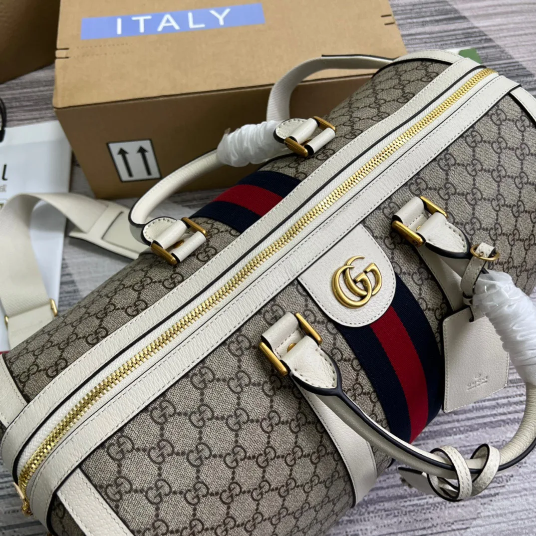 Alternative view of Gucci Ophidia Medium Duffle Bag Beige /