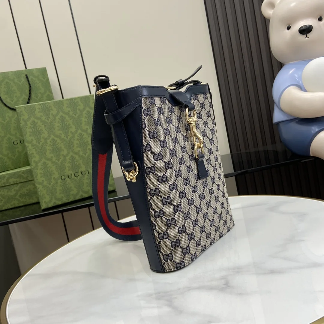 Gucci Original GG Small Bucket Bag Beige / - Image 5