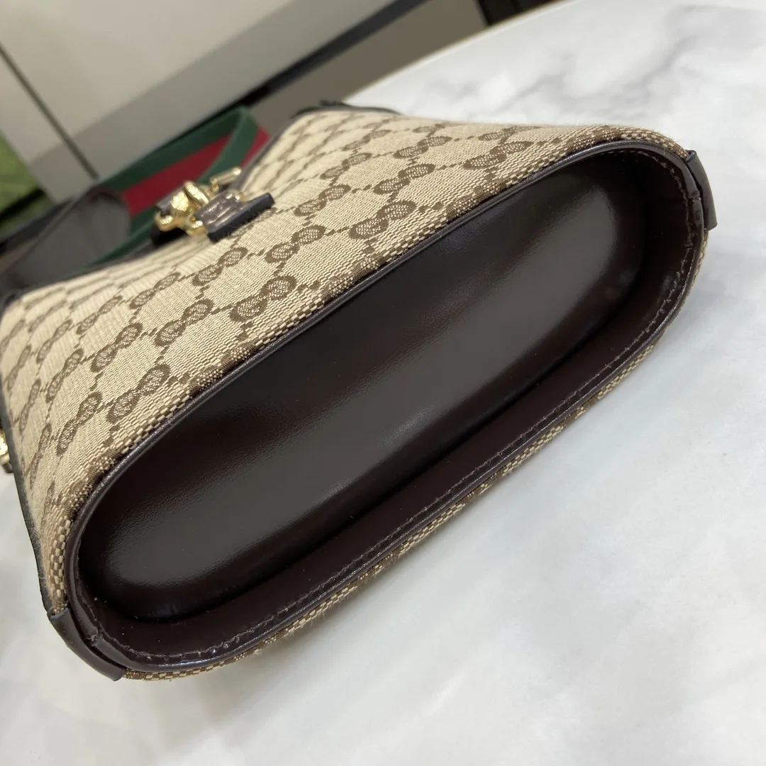 Gucci Original GG Small Bucket Bag Beige / - Image 3