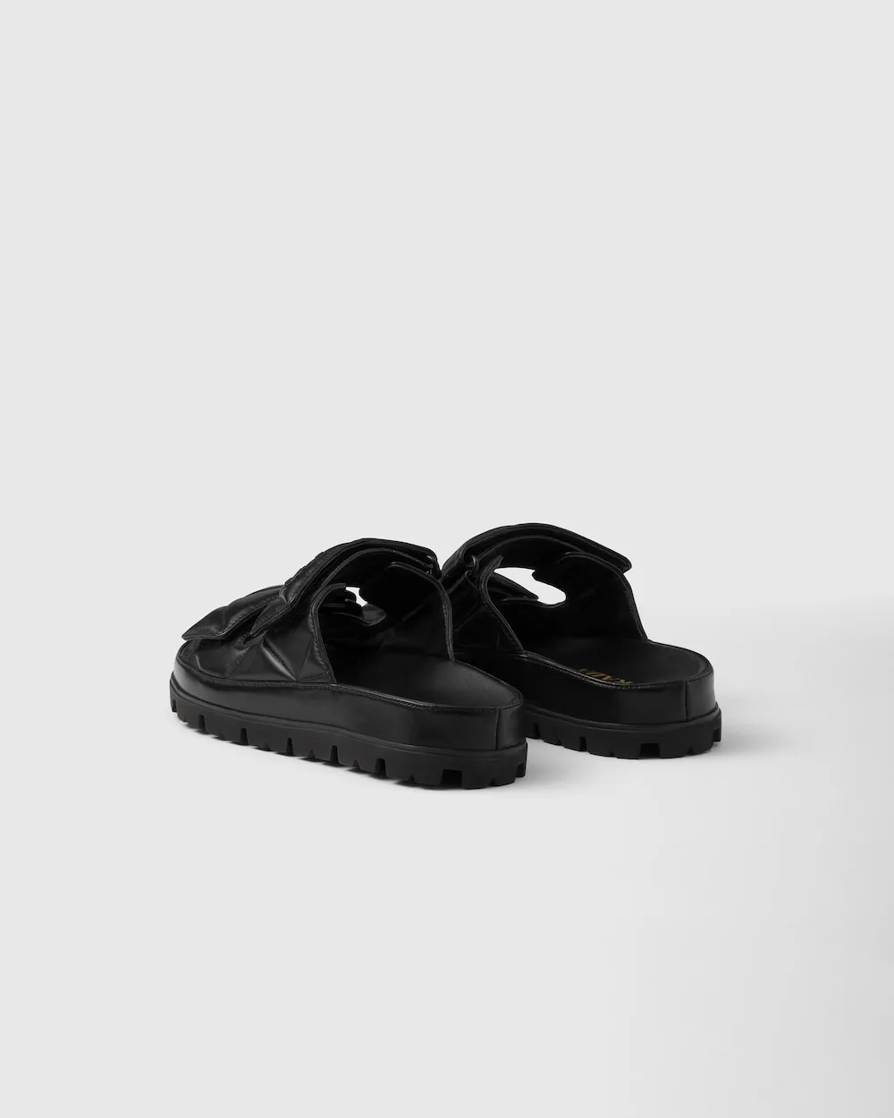 Prada Padded Nappa Sandals Black / 1X721M_038_F0002_F_020 - Image 3