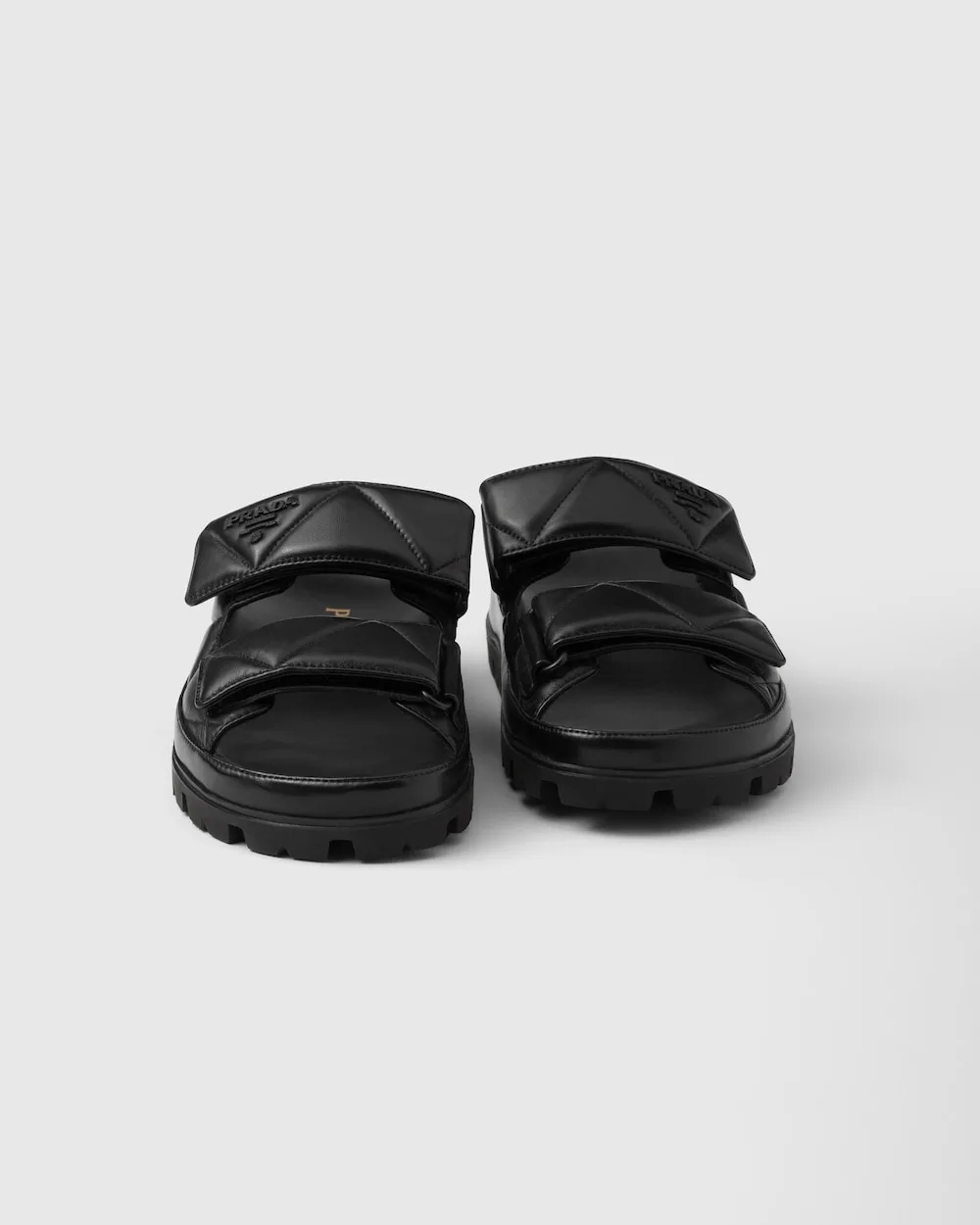 Prada Padded Nappa Sandals Black / 1X721M_038_F0002_F_020 - Image 4