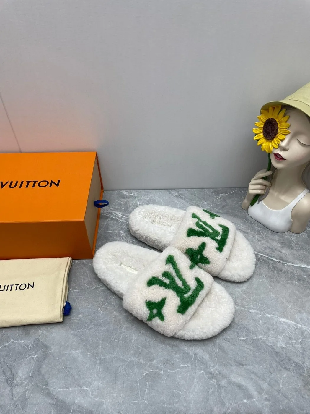 Louis Vuitton Paseo Flat Comfort Mule Green - Image 3