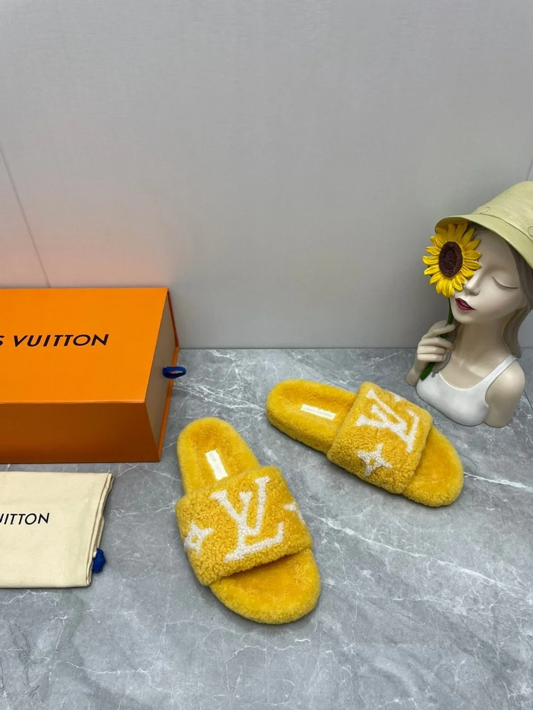 Louis Vuitton Paseo Flat Comfort Mule Yellow - Image 5