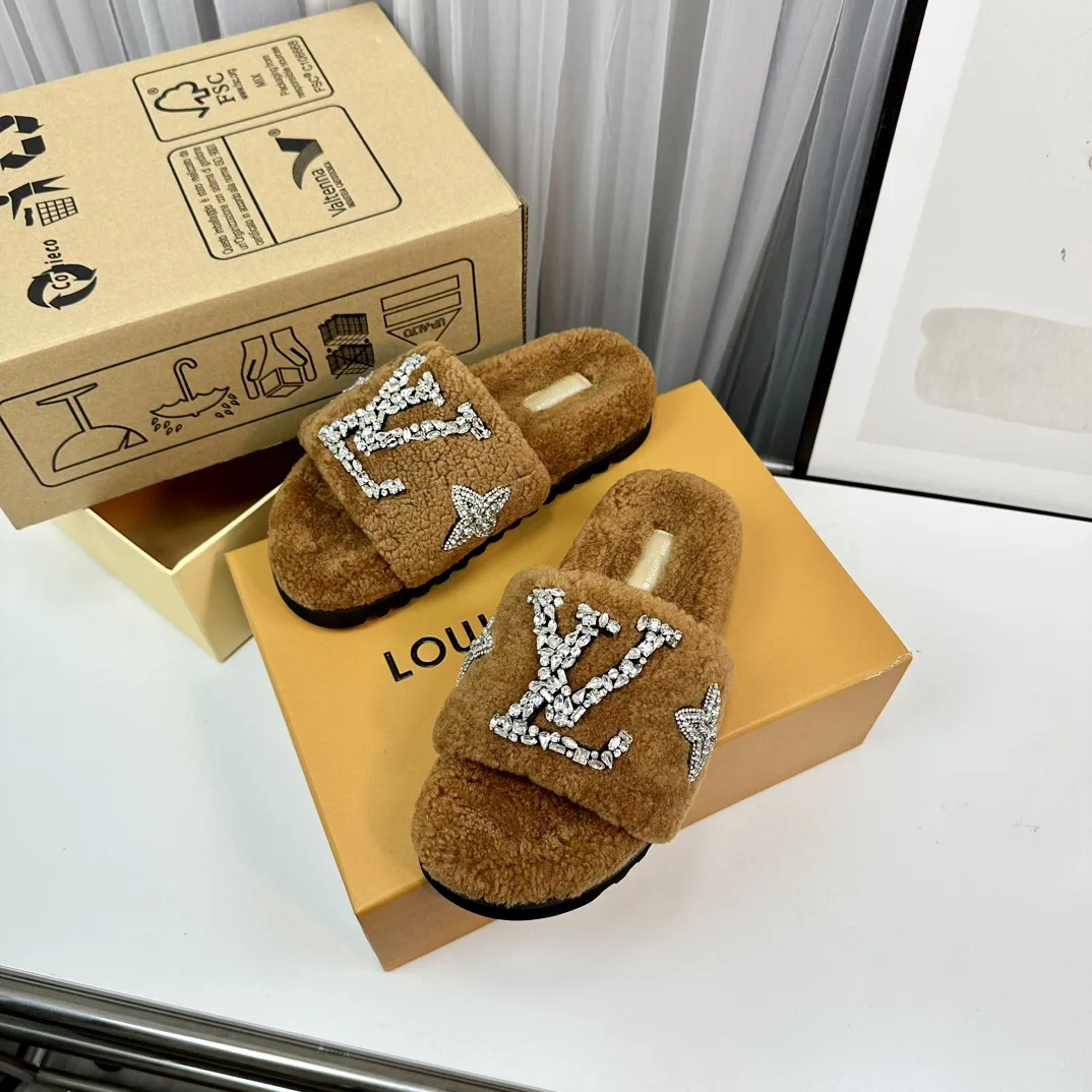 Louis Vuitton Paseo Flat Comfort Mule Brown - Image 3