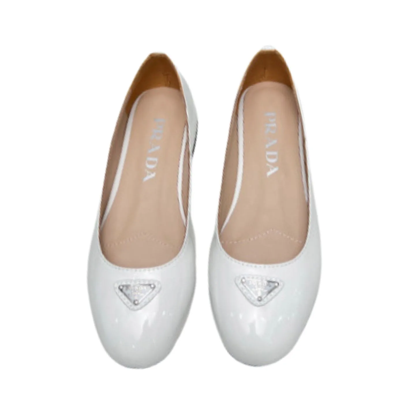 Prada Patent Ballerinas