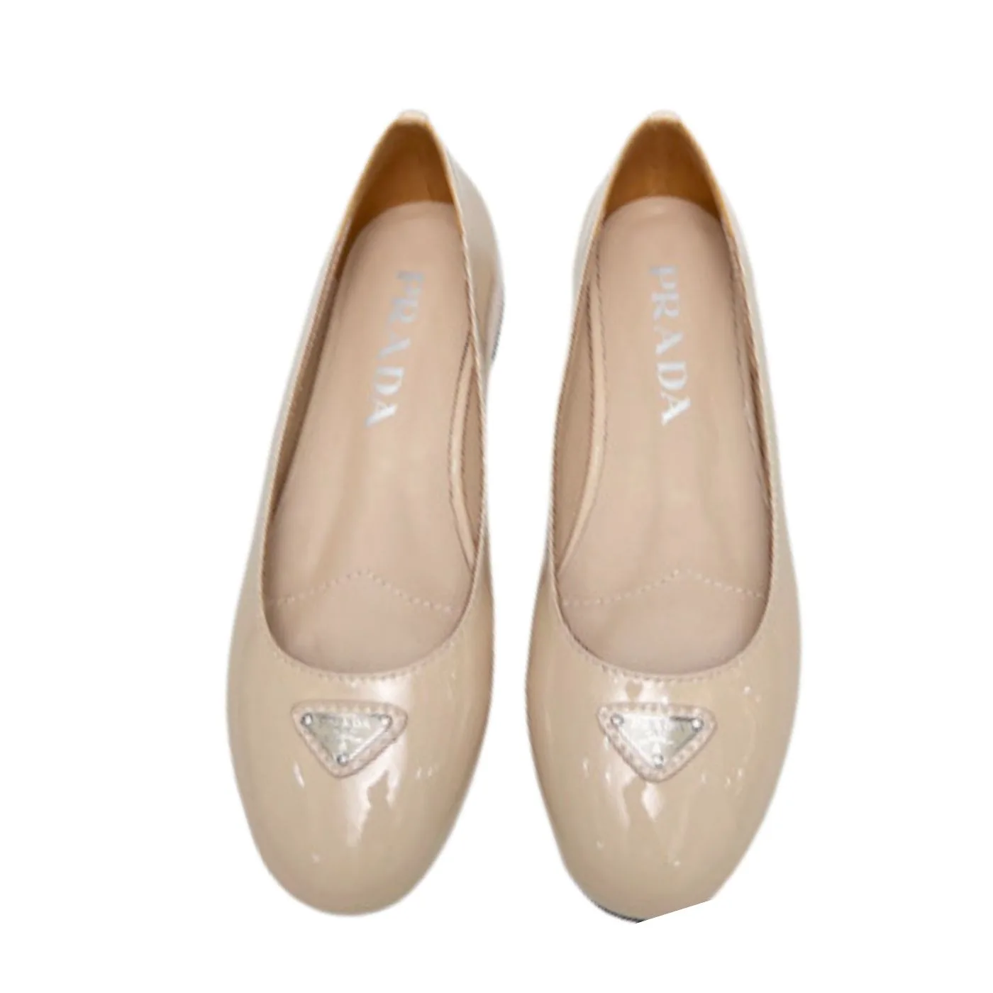 Prada Patent Ballerinas