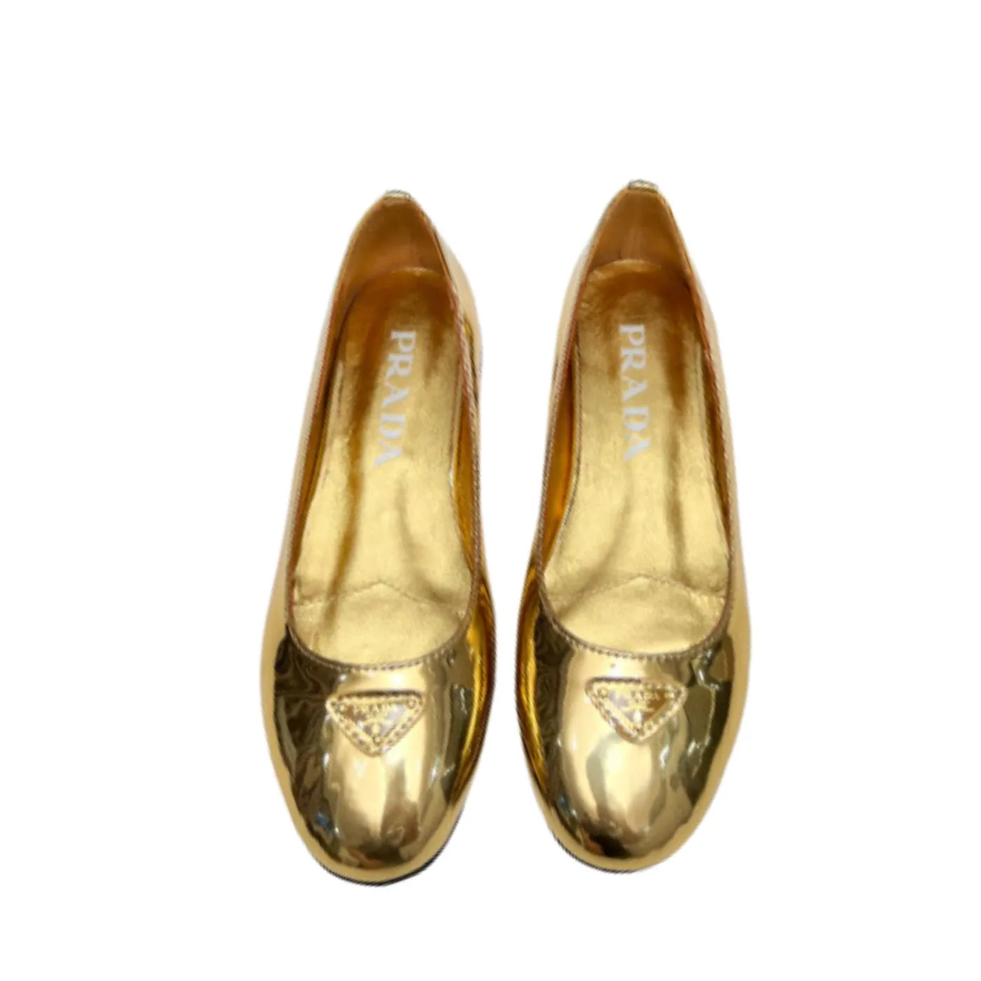 Prada Patent Ballerinas